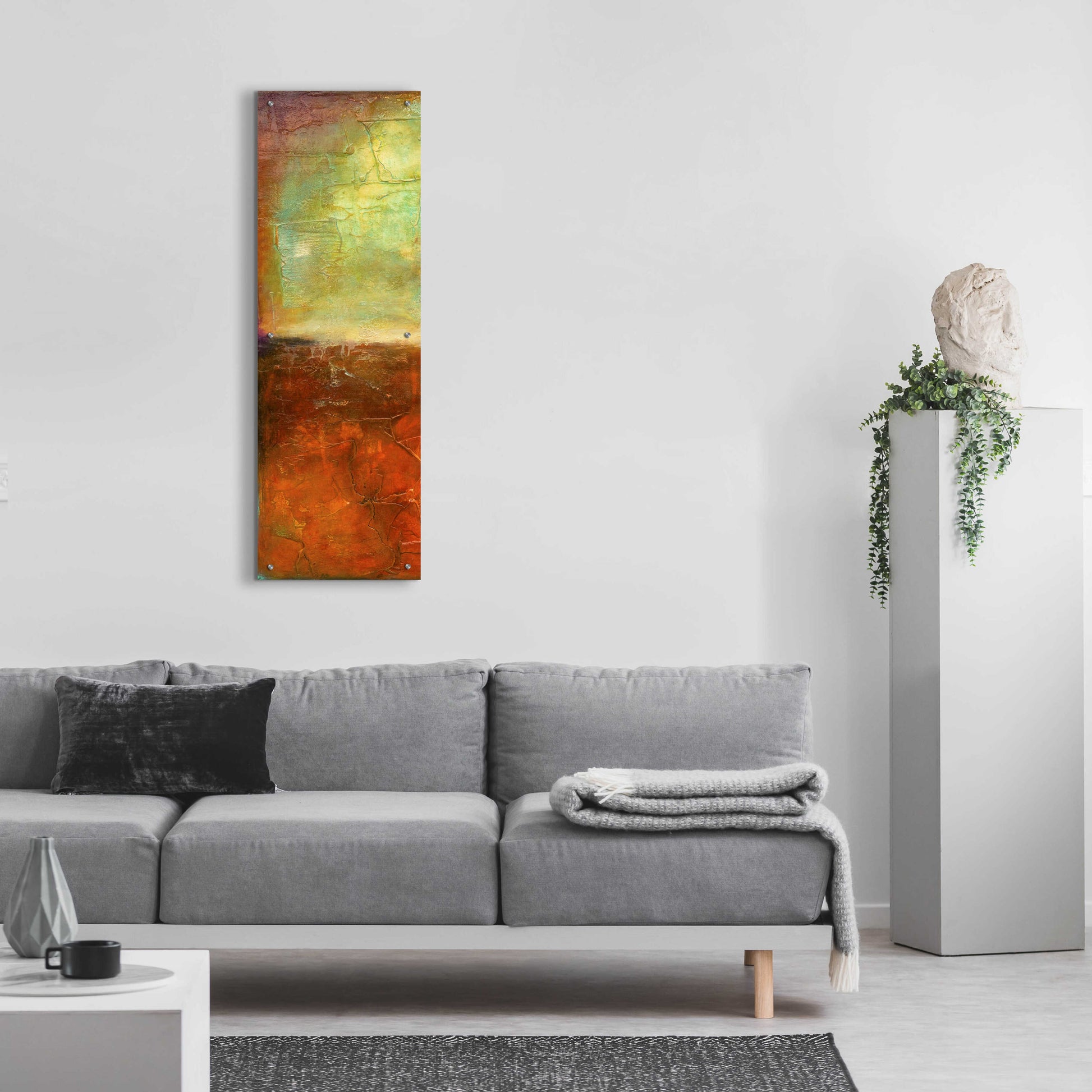 Epic Art 'Unfiltered I' by Erin Ashley, Acrylic Glass Wall Art,16x48