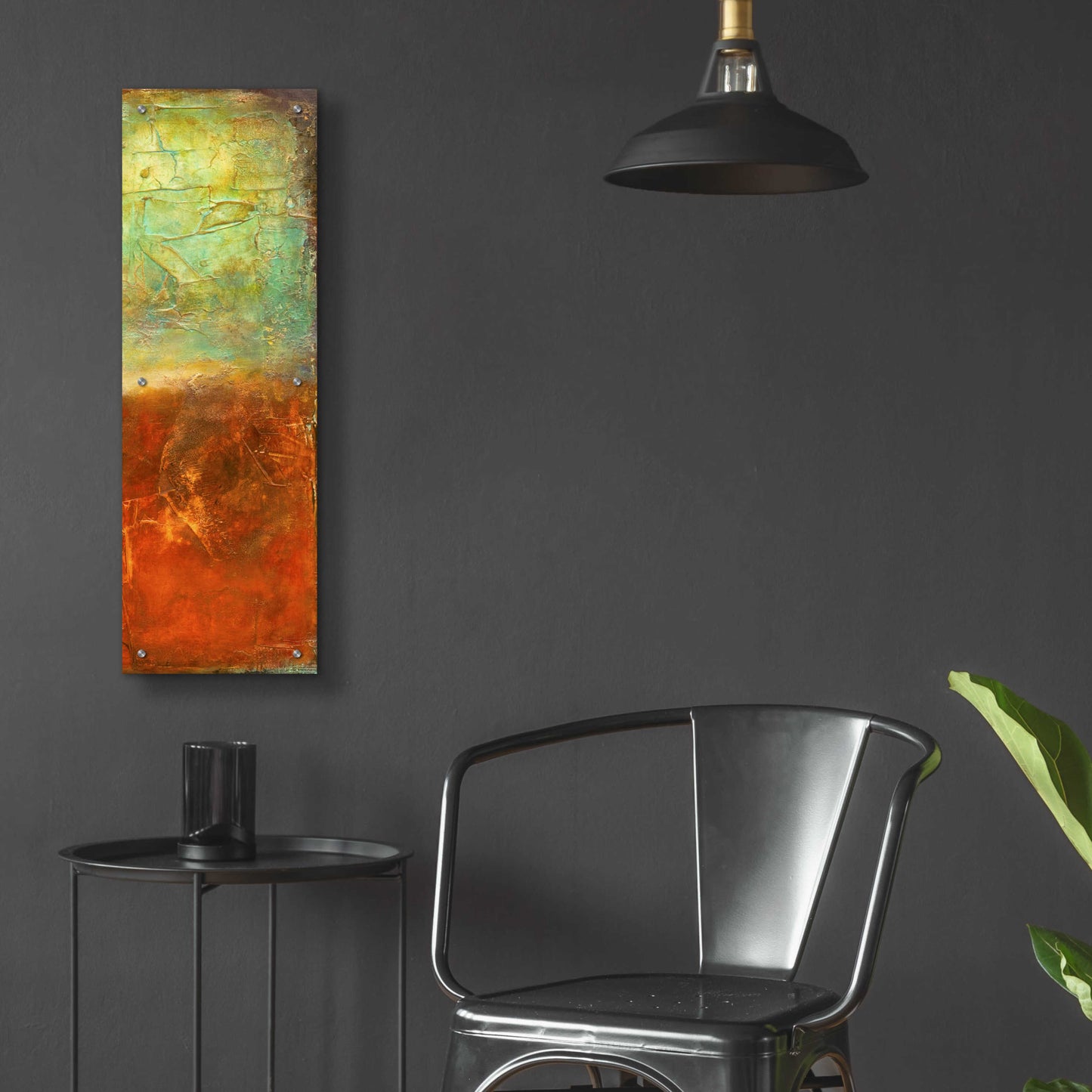 Epic Art 'Unfiltered II' by Erin Ashley, Acrylic Glass Wall Art,12x36