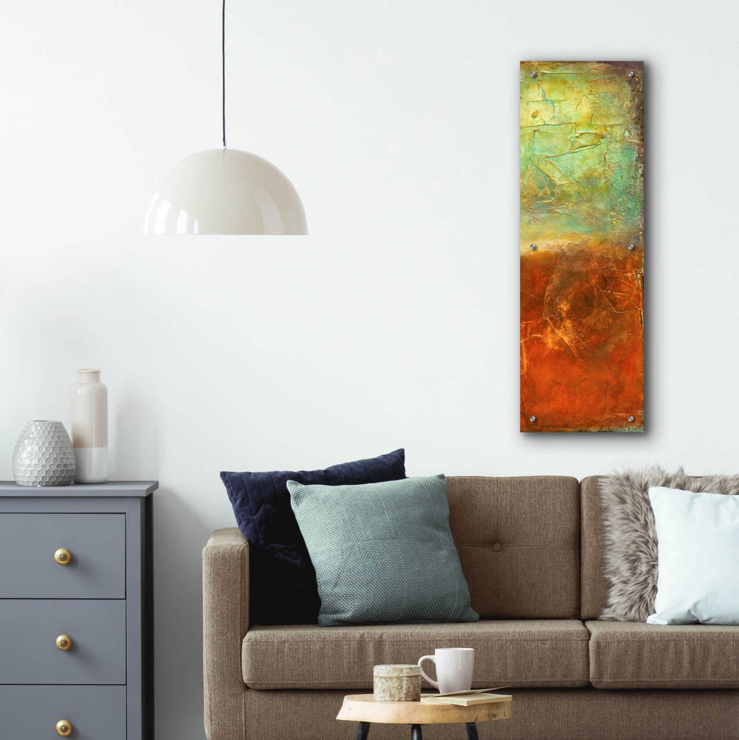 Epic Art 'Unfiltered II' by Erin Ashley, Acrylic Glass Wall Art,12x36