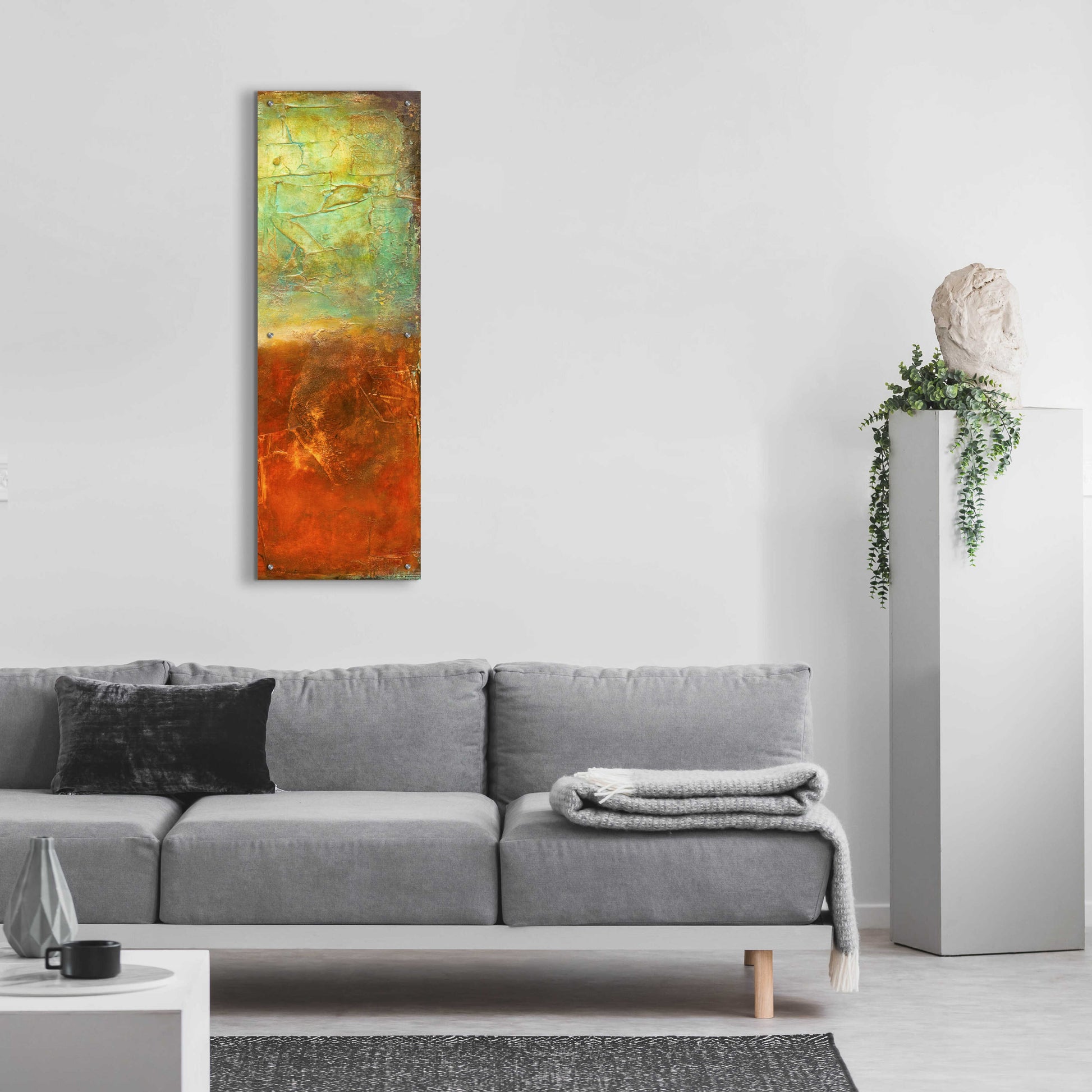 Epic Art 'Unfiltered II' by Erin Ashley, Acrylic Glass Wall Art,16x48