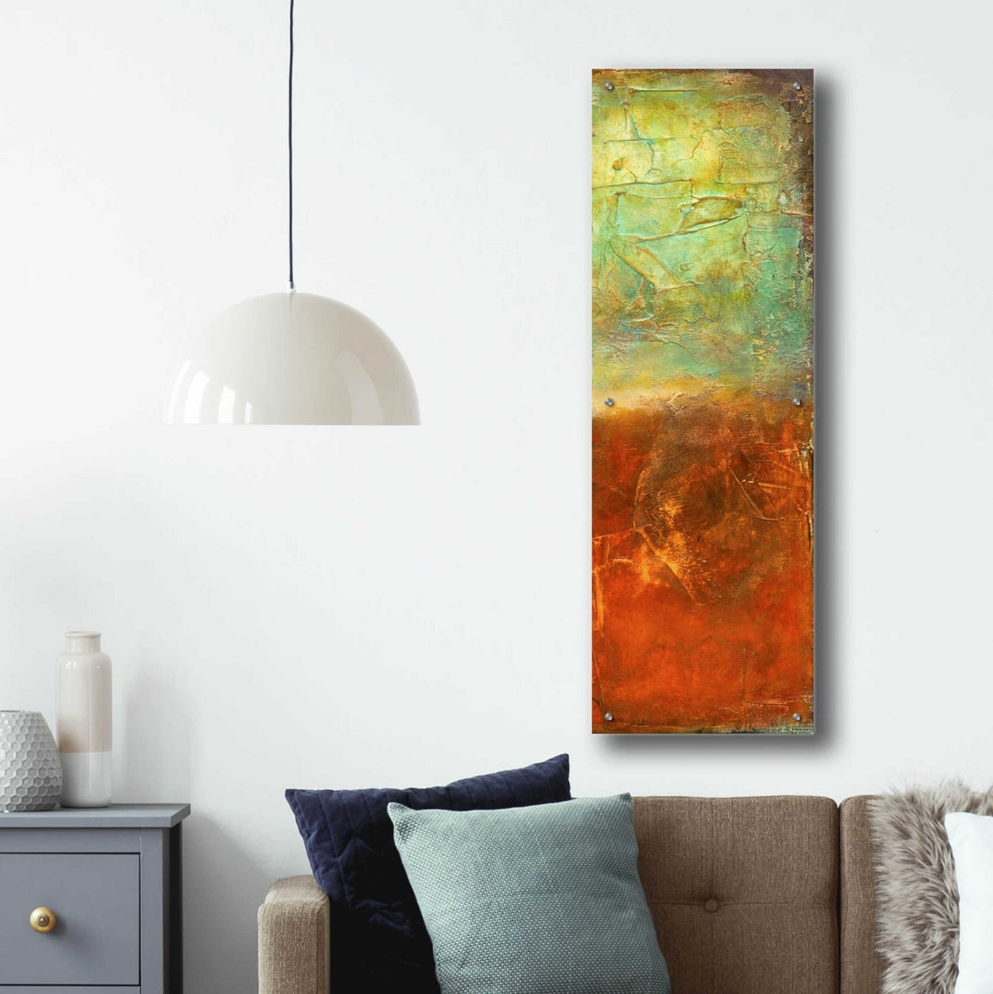 Epic Art 'Unfiltered II' by Erin Ashley, Acrylic Glass Wall Art,16x48