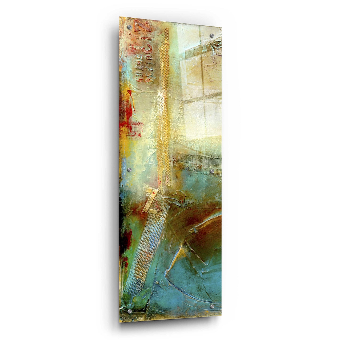 Epic Art 'Urban Decay I' by Erin Ashley, Acrylic Glass Wall Art,12x36