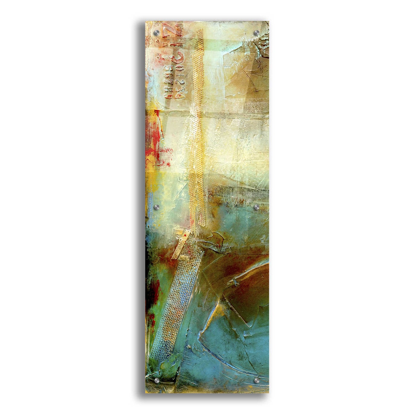 Epic Art 'Urban Decay I' by Erin Ashley, Acrylic Glass Wall Art,12x36