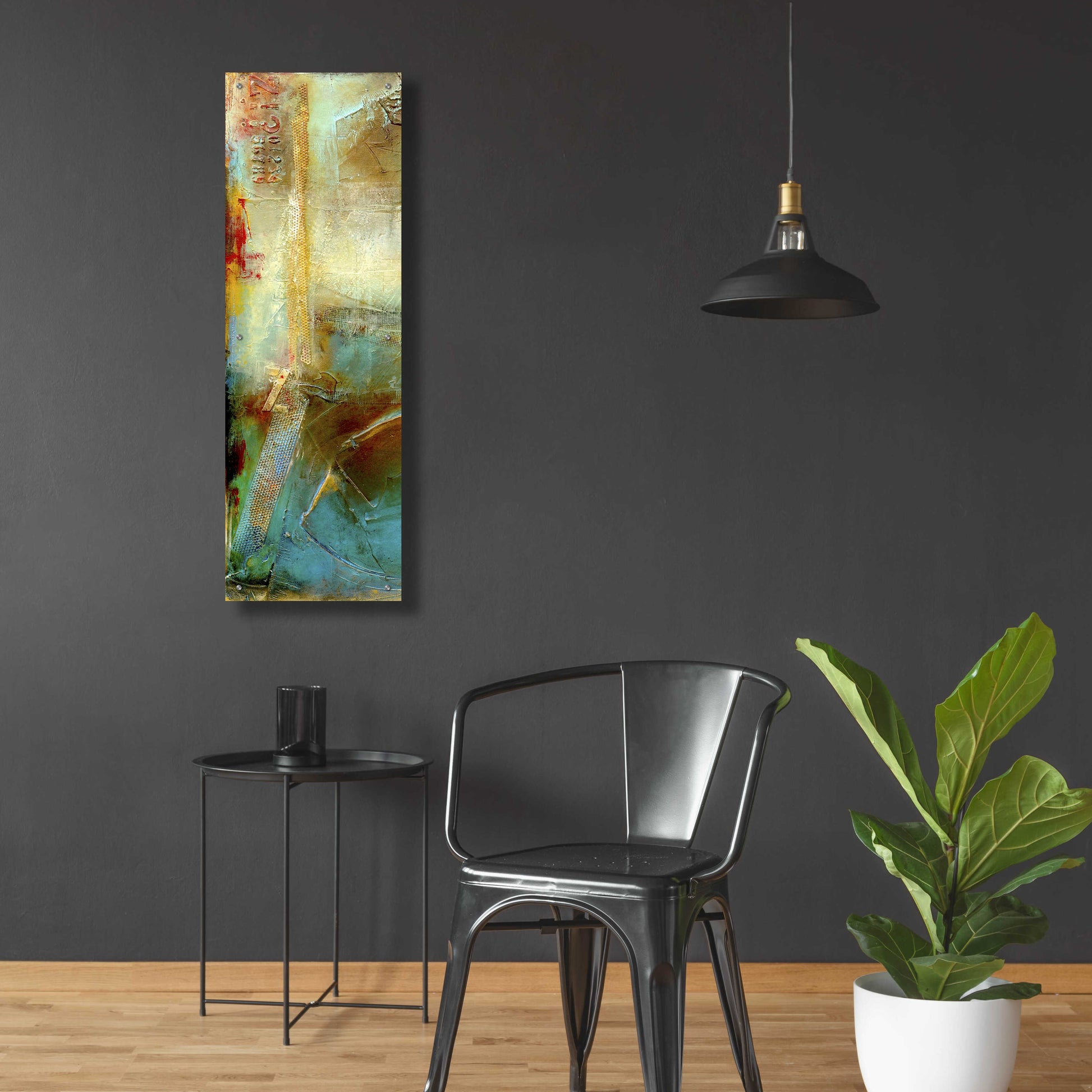 Epic Art 'Urban Decay I' by Erin Ashley, Acrylic Glass Wall Art,16x48