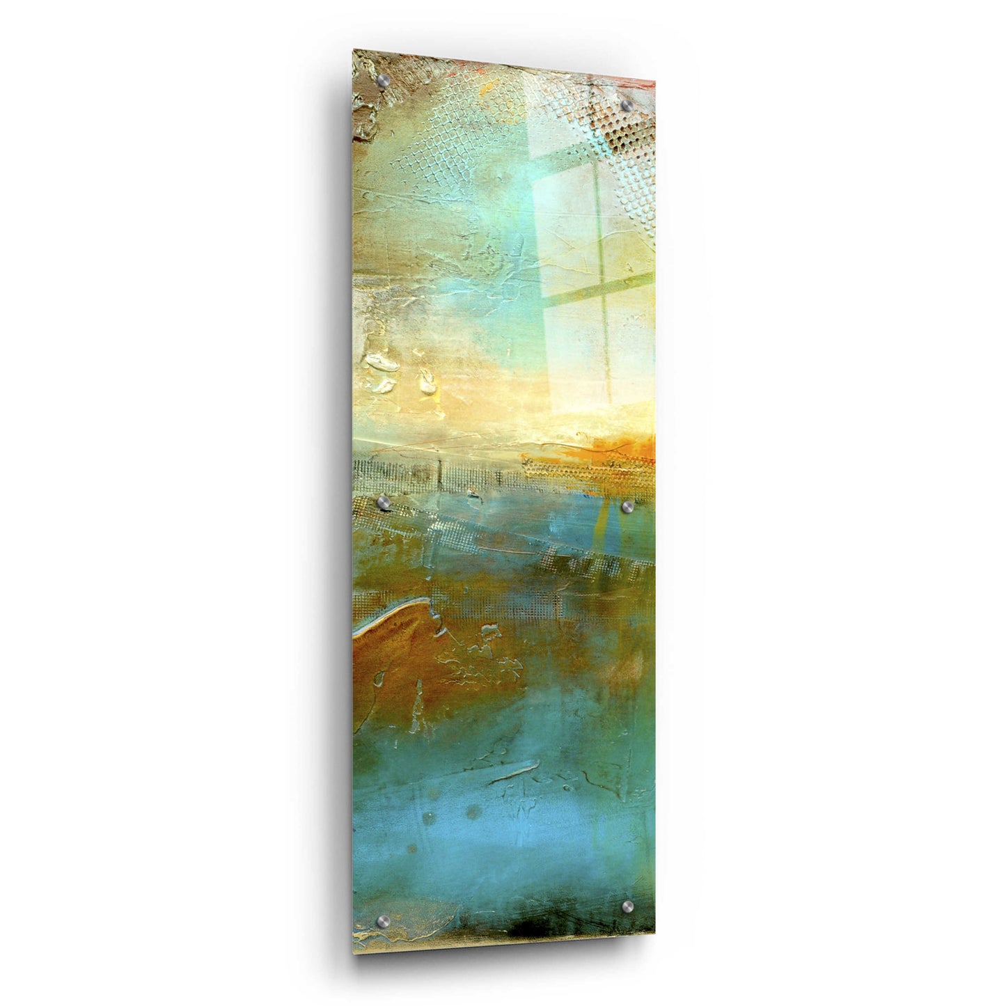 Epic Art 'Urban Decay II' by Erin Ashley, Acrylic Glass Wall Art,12x36