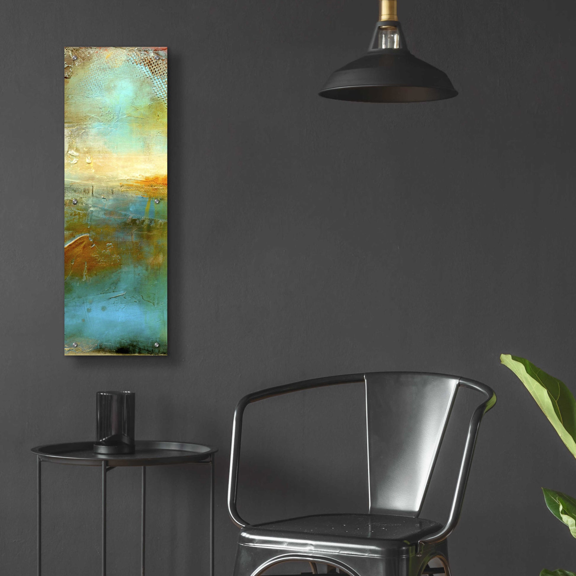 Epic Art 'Urban Decay II' by Erin Ashley, Acrylic Glass Wall Art,12x36