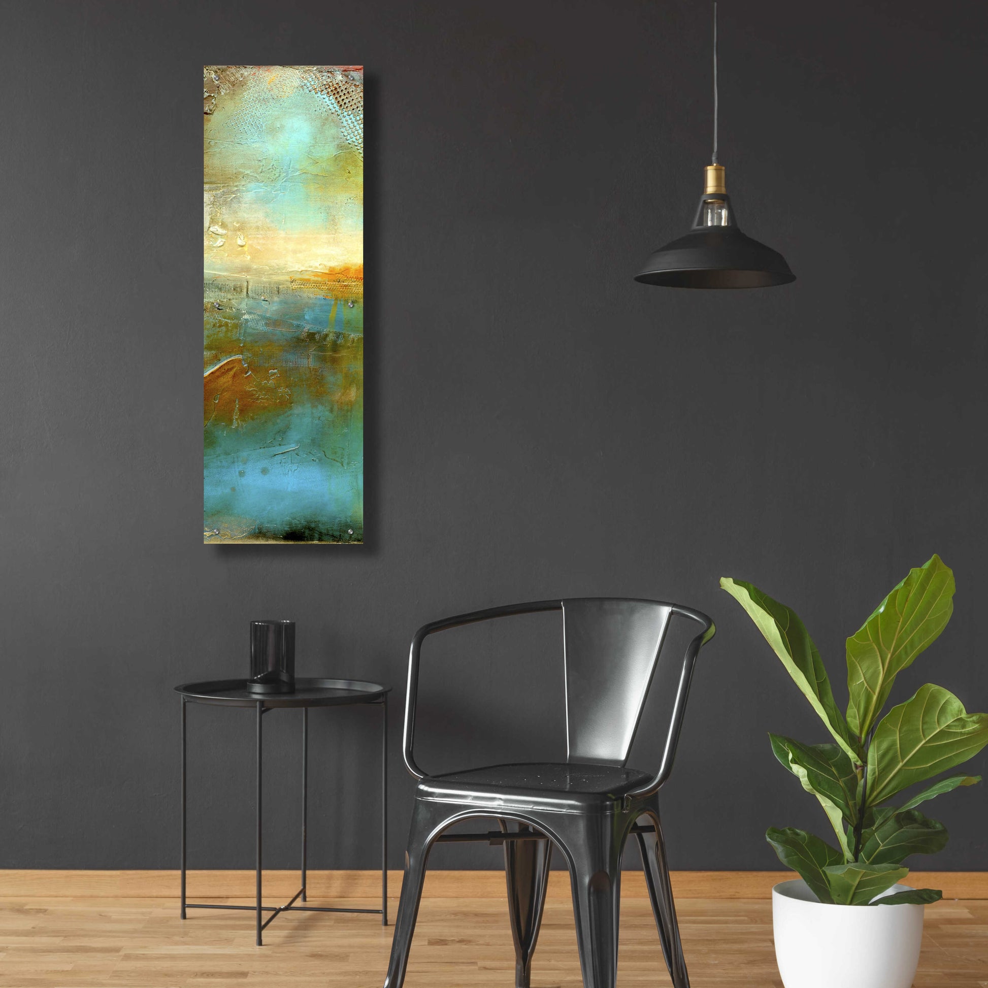 Epic Art 'Urban Decay II' by Erin Ashley, Acrylic Glass Wall Art,16x48