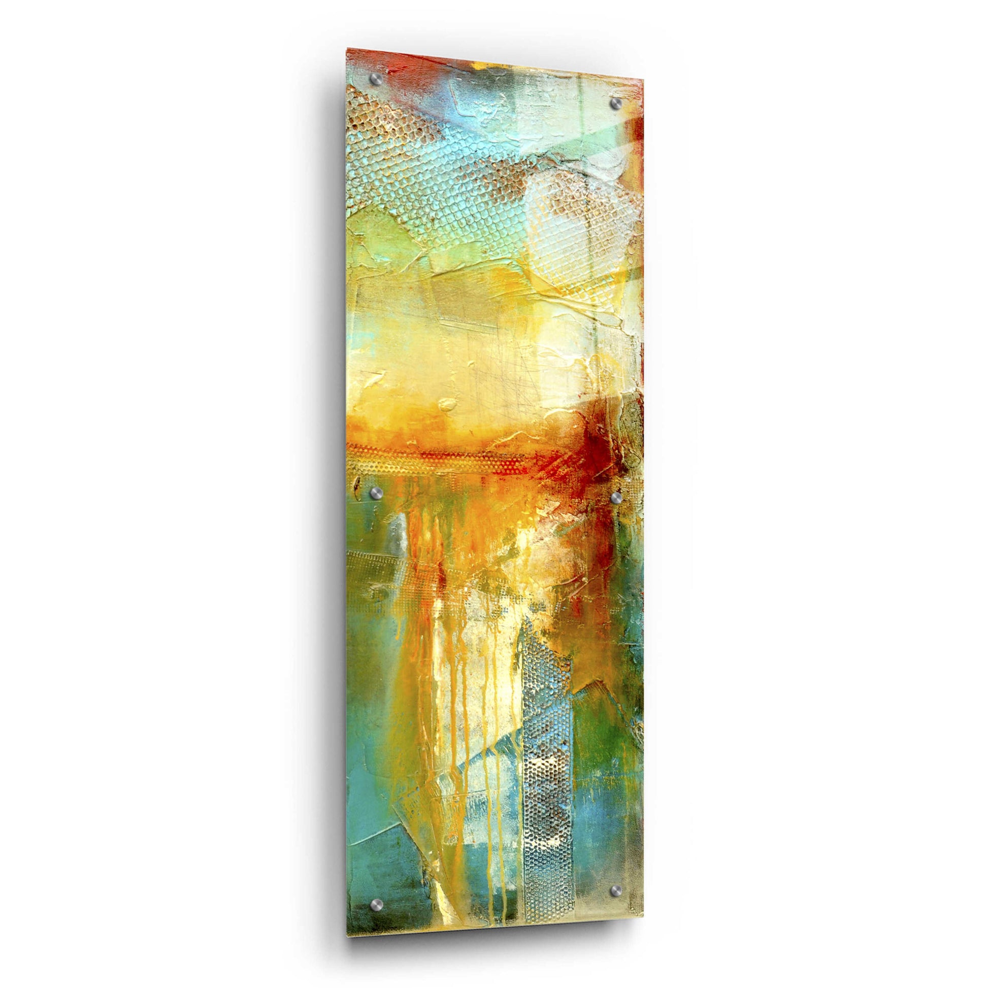 Epic Art 'Urban Decay III' by Erin Ashley, Acrylic Glass Wall Art,12x36