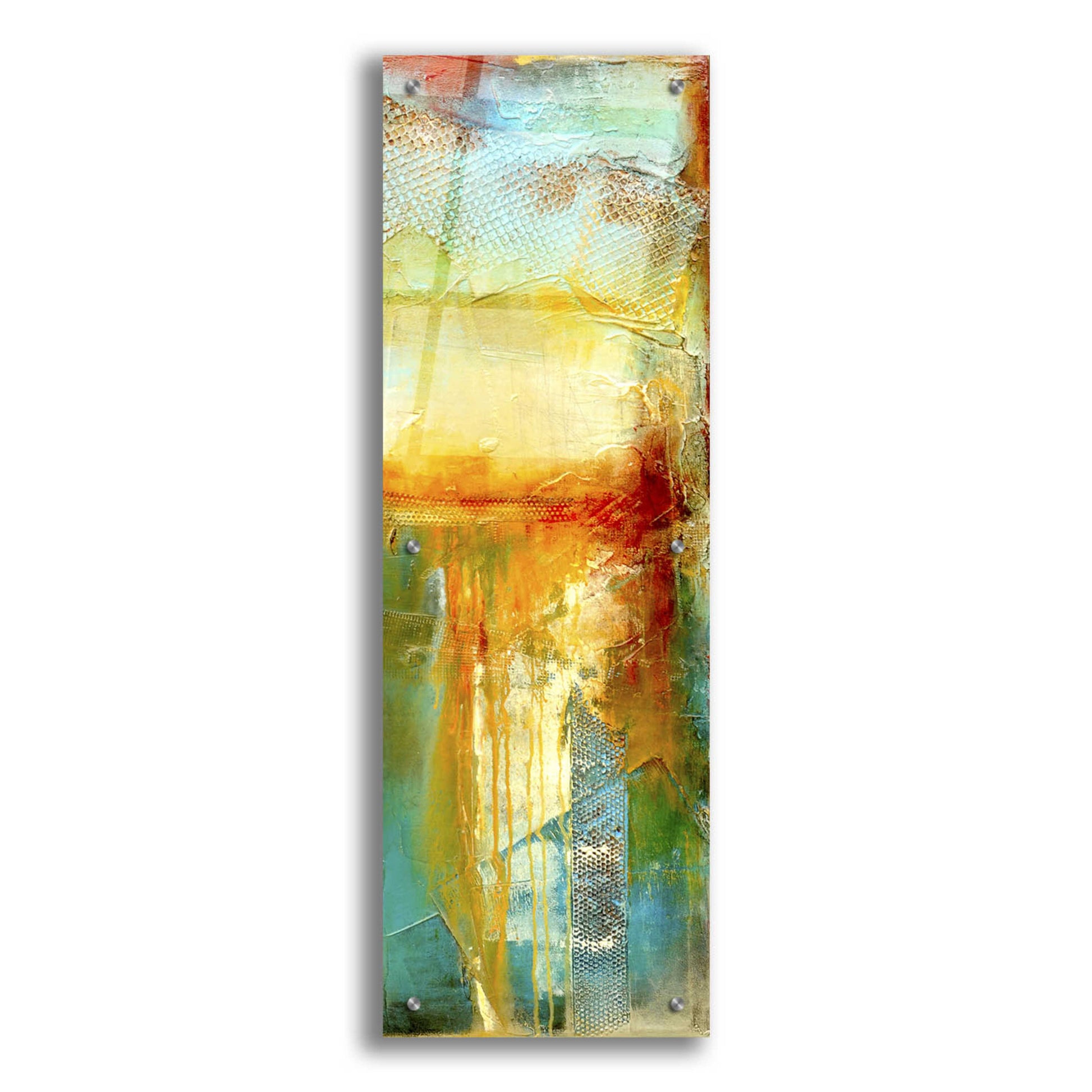 Epic Art 'Urban Decay III' by Erin Ashley, Acrylic Glass Wall Art,12x36