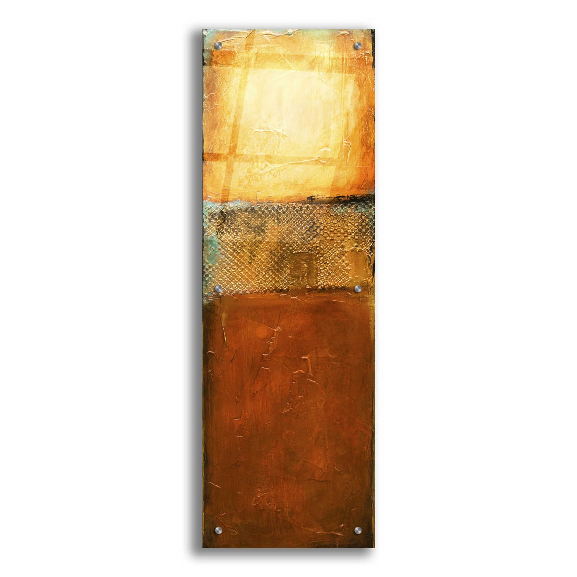 Epic Art 'Urban Zen I' by Erin Ashley, Acrylic Glass Wall Art,12x36