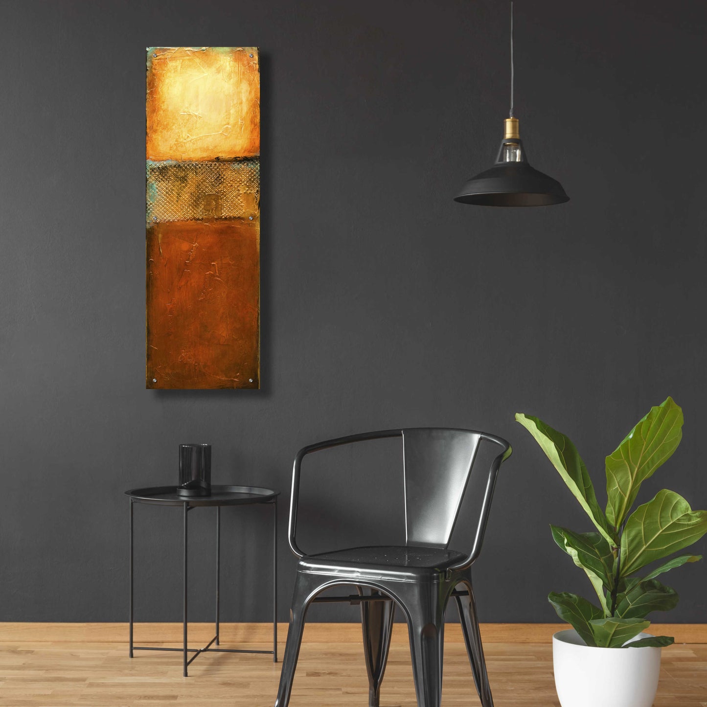 Epic Art 'Urban Zen I' by Erin Ashley, Acrylic Glass Wall Art,16x48