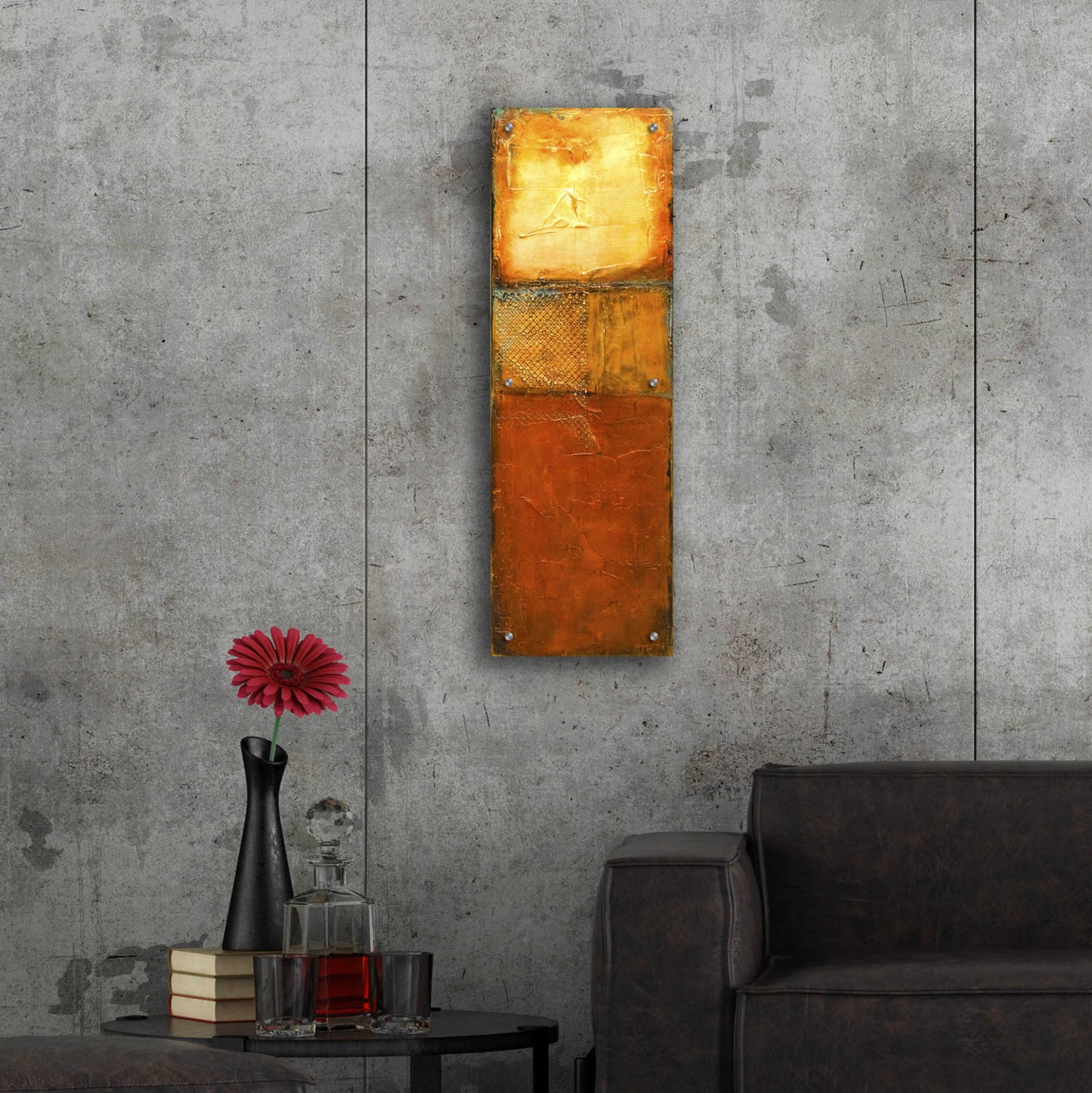 Epic Art 'Urban Zen II' by Erin Ashley, Acrylic Glass Wall Art,12x36