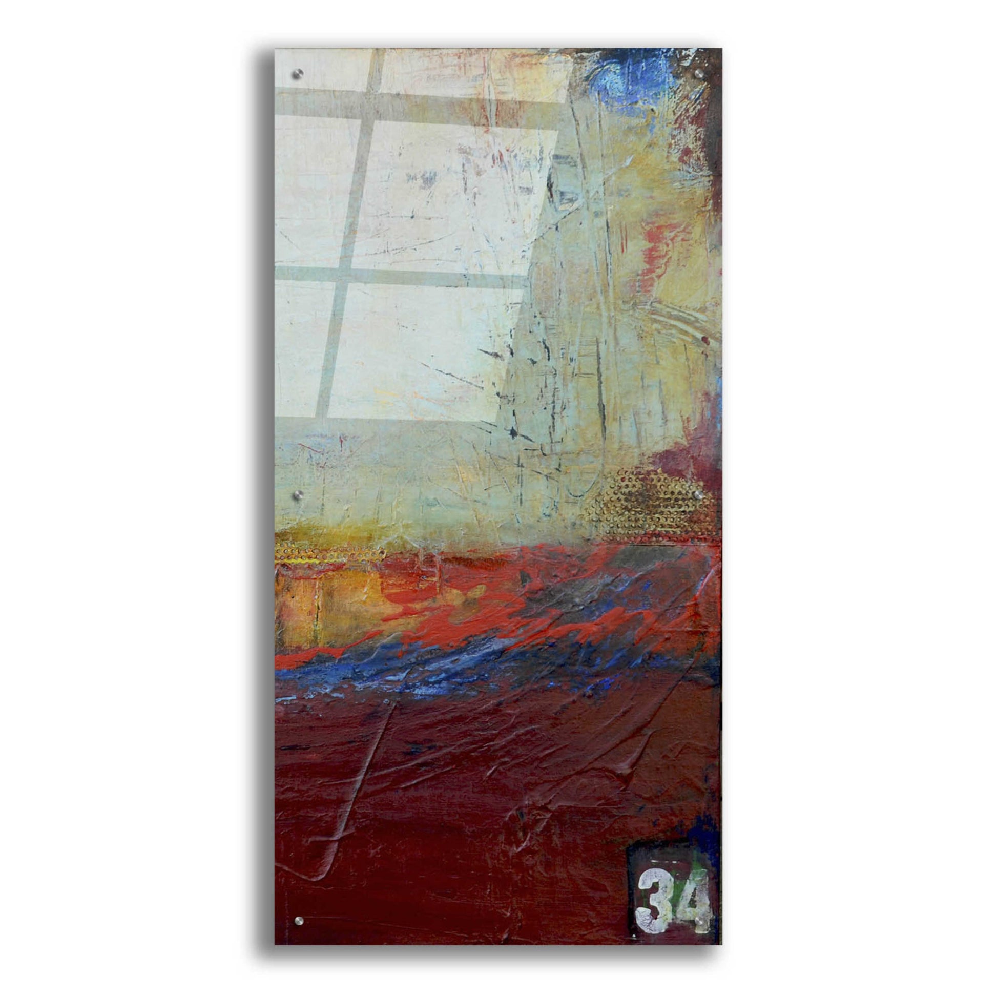 Epic Art 'Backstage 34 II' by Erin Ashley, Acrylic Glass Wall Art,24x48