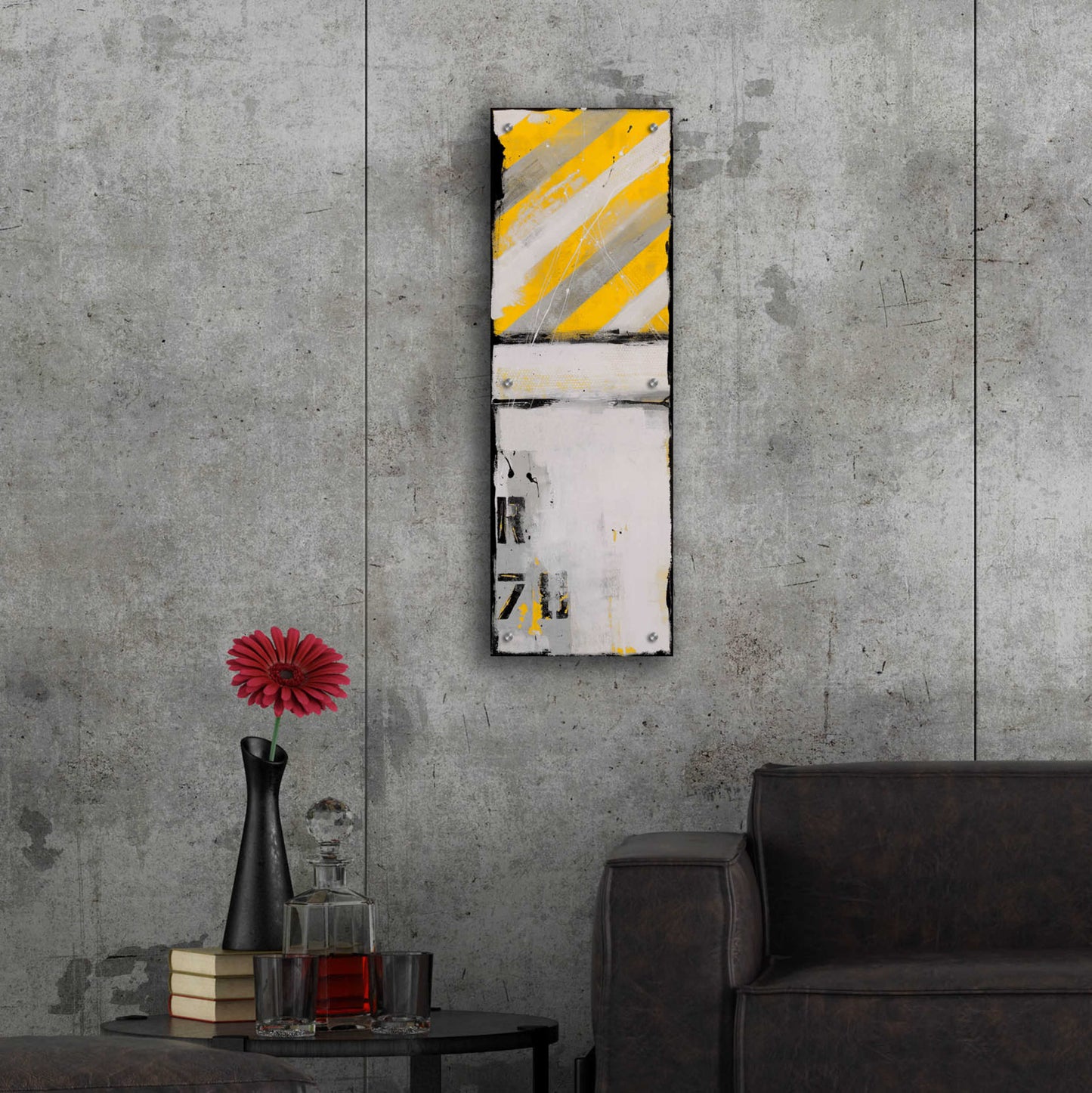 Epic Art 'Route 78 I' by Erin Ashley, Acrylic Glass Wall Art,12x36