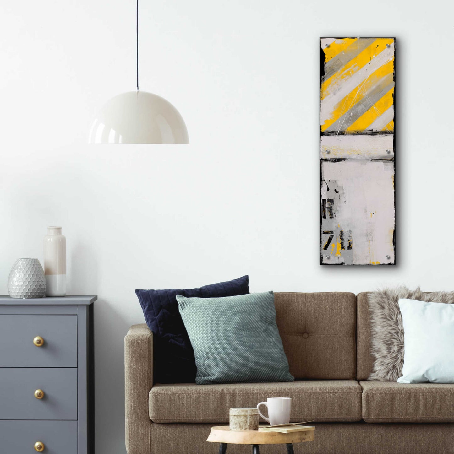 Epic Art 'Route 78 I' by Erin Ashley, Acrylic Glass Wall Art,12x36