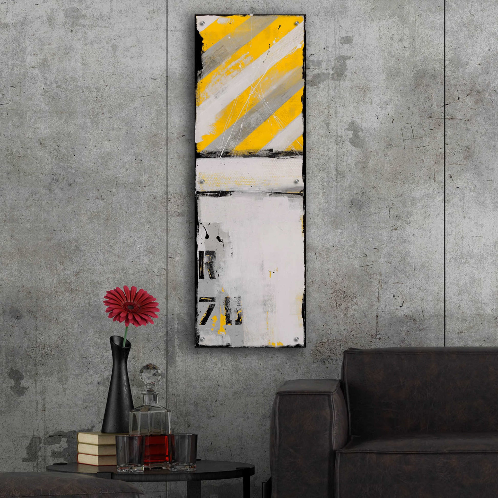 Epic Art 'Route 78 I' by Erin Ashley, Acrylic Glass Wall Art,16x48