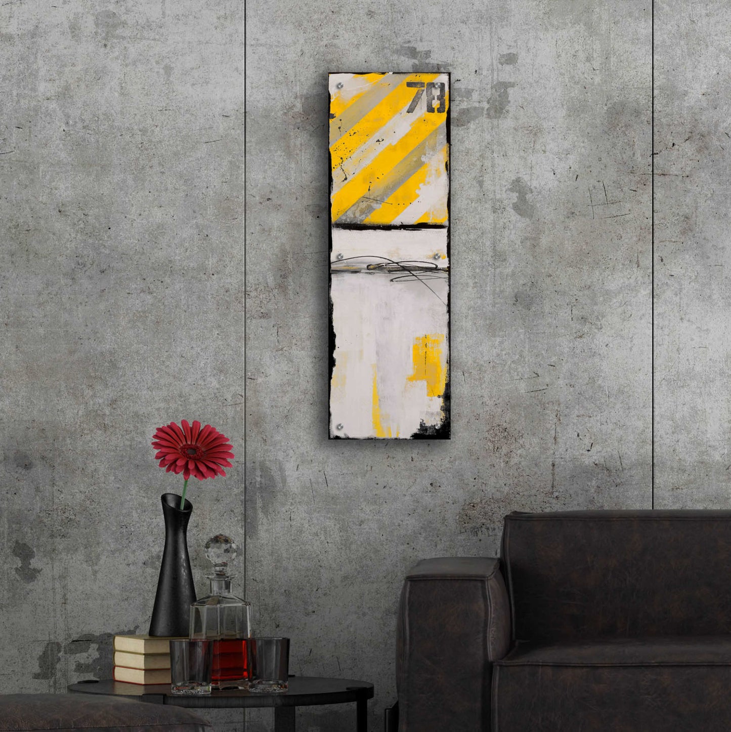 Epic Art 'Route 78 II' by Erin Ashley, Acrylic Glass Wall Art,12x36