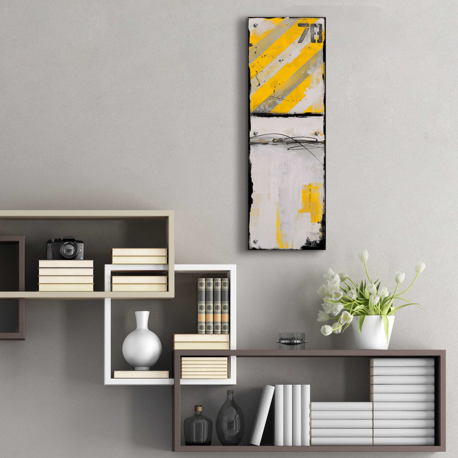 Epic Art 'Route 78 II' by Erin Ashley, Acrylic Glass Wall Art,12x36