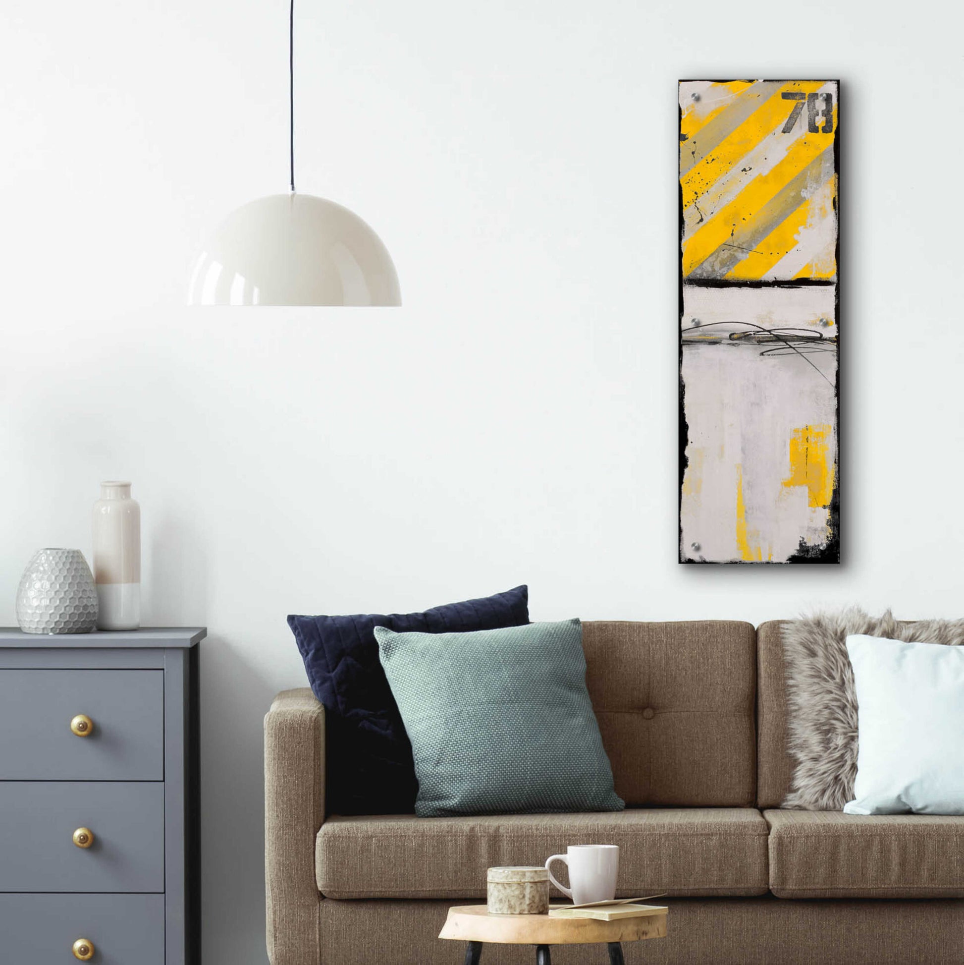 Epic Art 'Route 78 II' by Erin Ashley, Acrylic Glass Wall Art,12x36