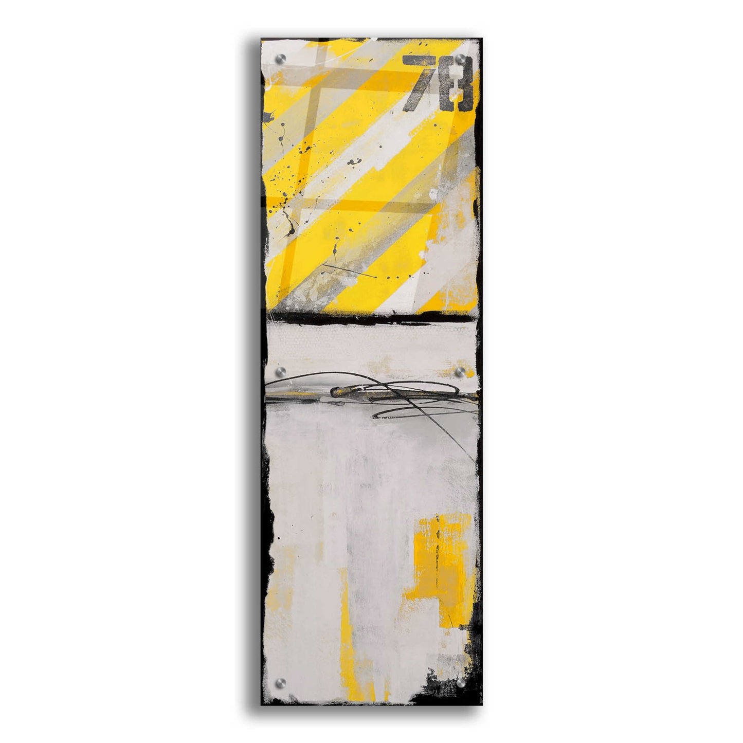 Epic Art 'Route 78 II' by Erin Ashley, Acrylic Glass Wall Art,12x36