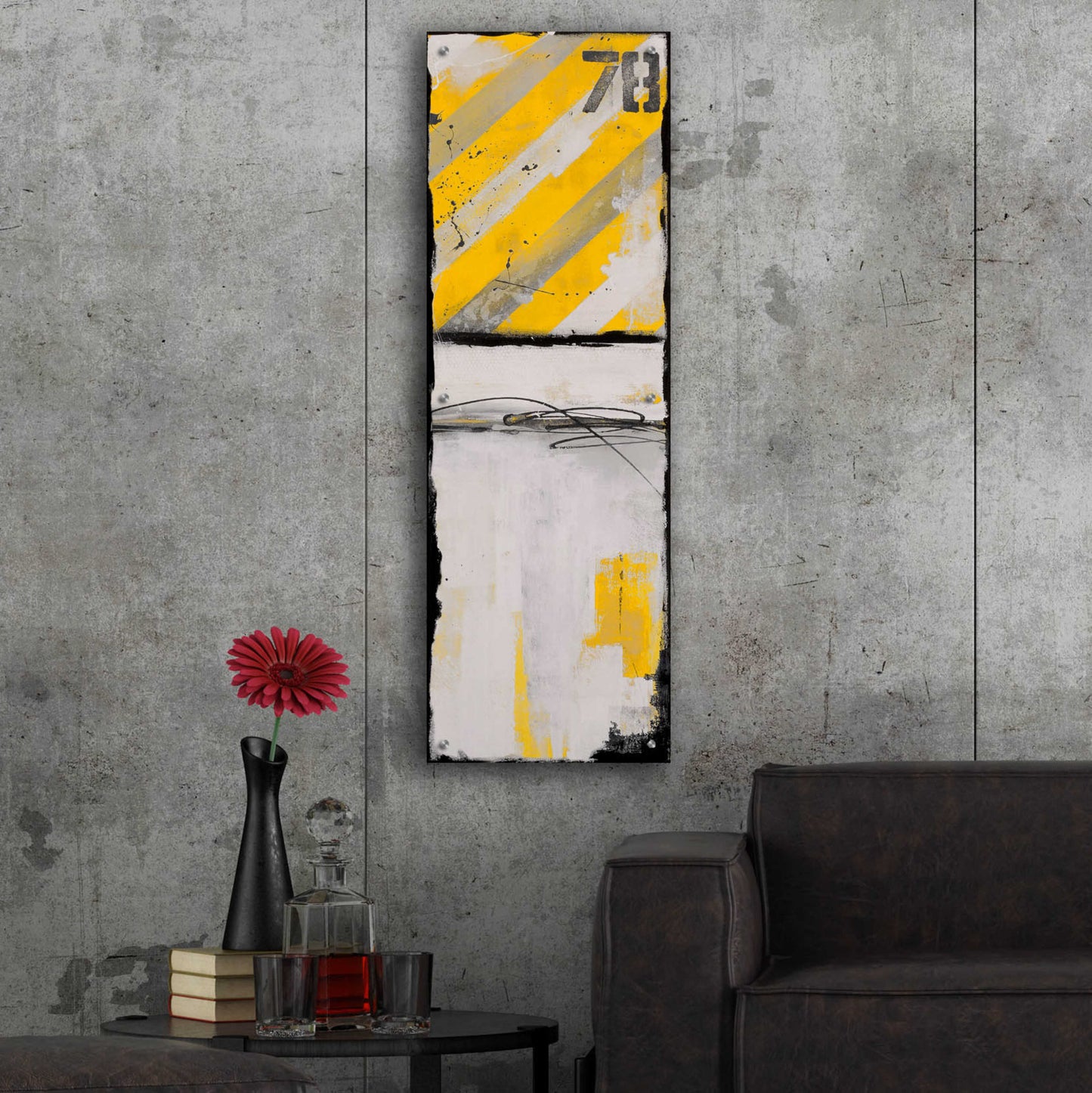 Epic Art 'Route 78 II' by Erin Ashley, Acrylic Glass Wall Art,16x48