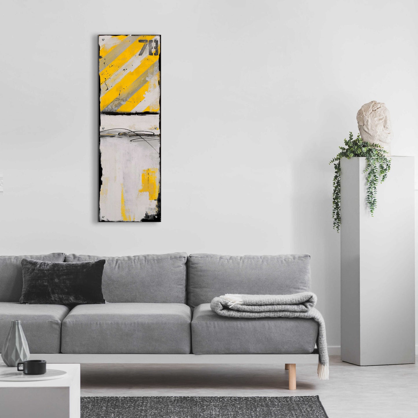 Epic Art 'Route 78 II' by Erin Ashley, Acrylic Glass Wall Art,16x48