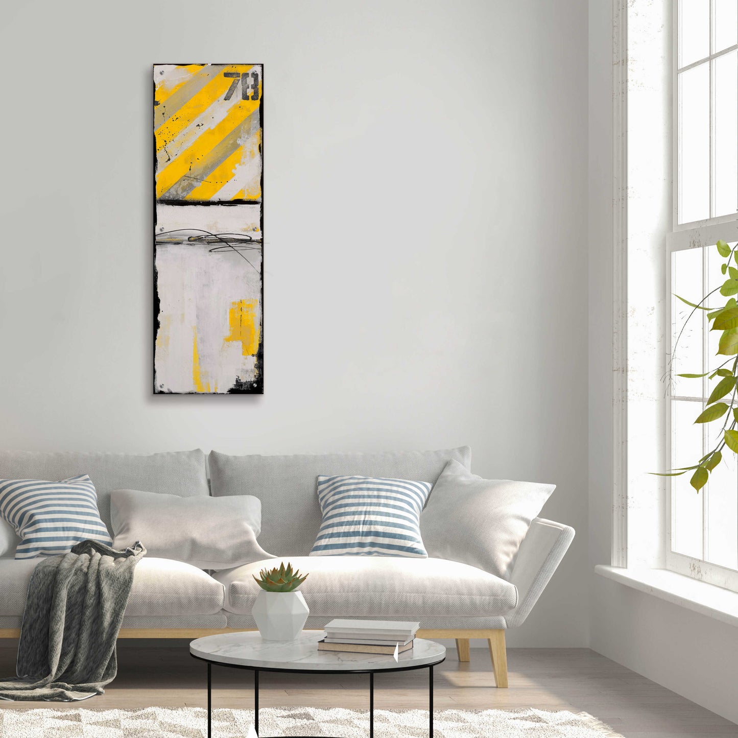 Epic Art 'Route 78 II' by Erin Ashley, Acrylic Glass Wall Art,16x48