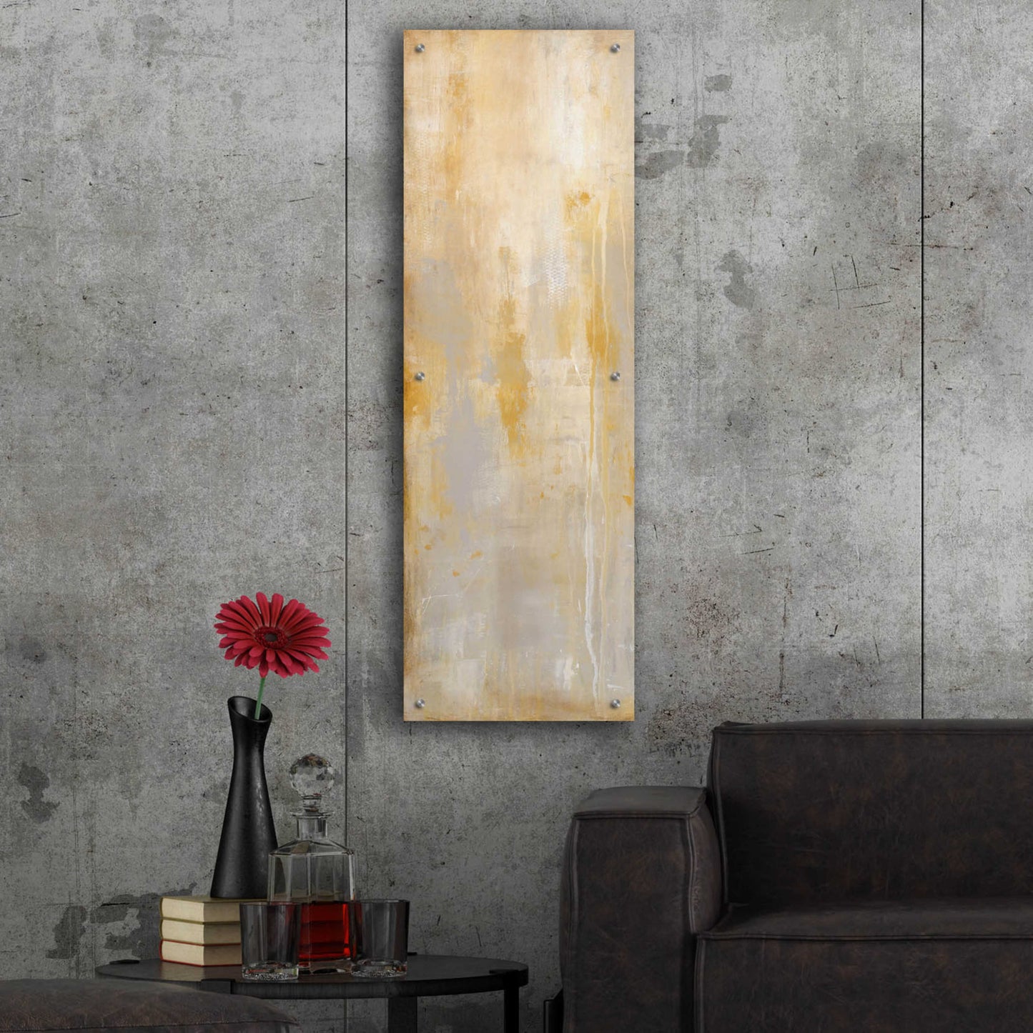 Epic Art 'Careless Whisper I' by Erin Ashley, Acrylic Glass Wall Art,16x48