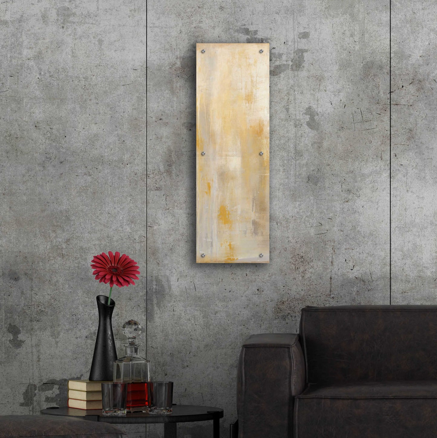 Epic Art 'Careless Whisper II' by Erin Ashley, Acrylic Glass Wall Art,12x36