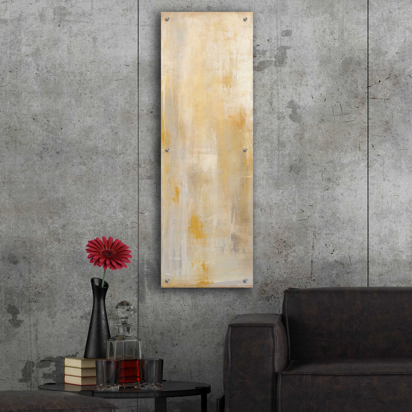 Epic Art 'Careless Whisper II' by Erin Ashley, Acrylic Glass Wall Art,16x48