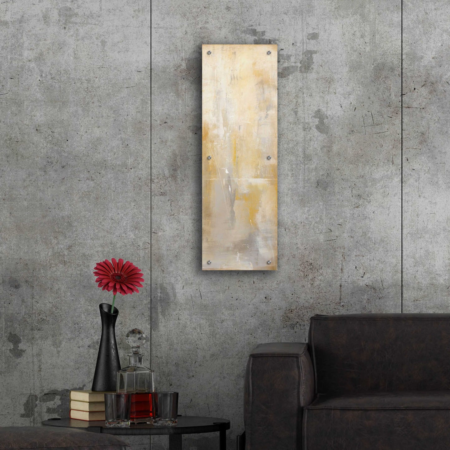 Epic Art 'Careless Whisper III' by Erin Ashley, Acrylic Glass Wall Art,12x36