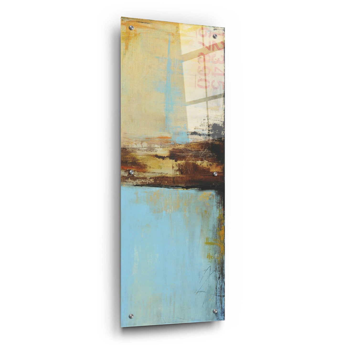 Epic Art 'Dockside 37 II' by Erin Ashley, Acrylic Glass Wall Art,12x36