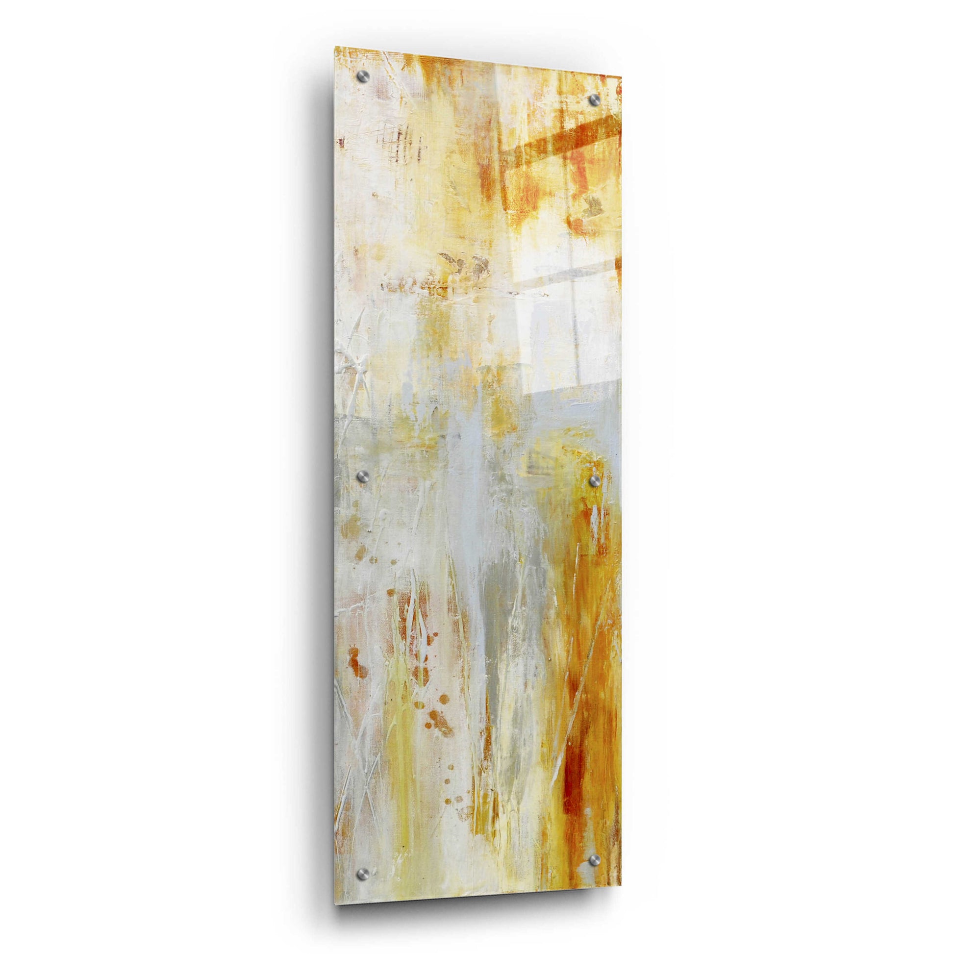 Epic Art 'Heart of Glass III' by Erin Ashley, Acrylic Glass Wall Art,12x36