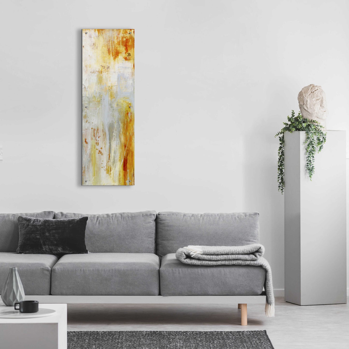 Epic Art 'Heart of Glass III' by Erin Ashley, Acrylic Glass Wall Art,16x48