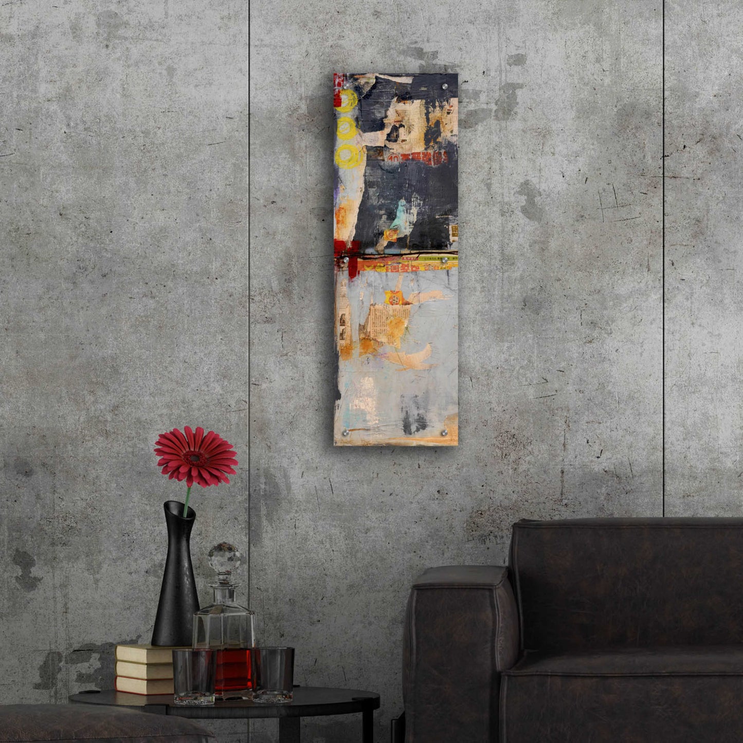 Epic Art 'Hong Kong Post I' by Erin Ashley, Acrylic Glass Wall Art,12x36