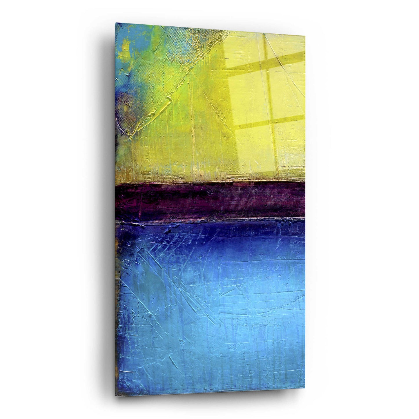 Epic Art 'Montego Bay I' by Erin Ashley, Acrylic Glass Wall Art,12x24