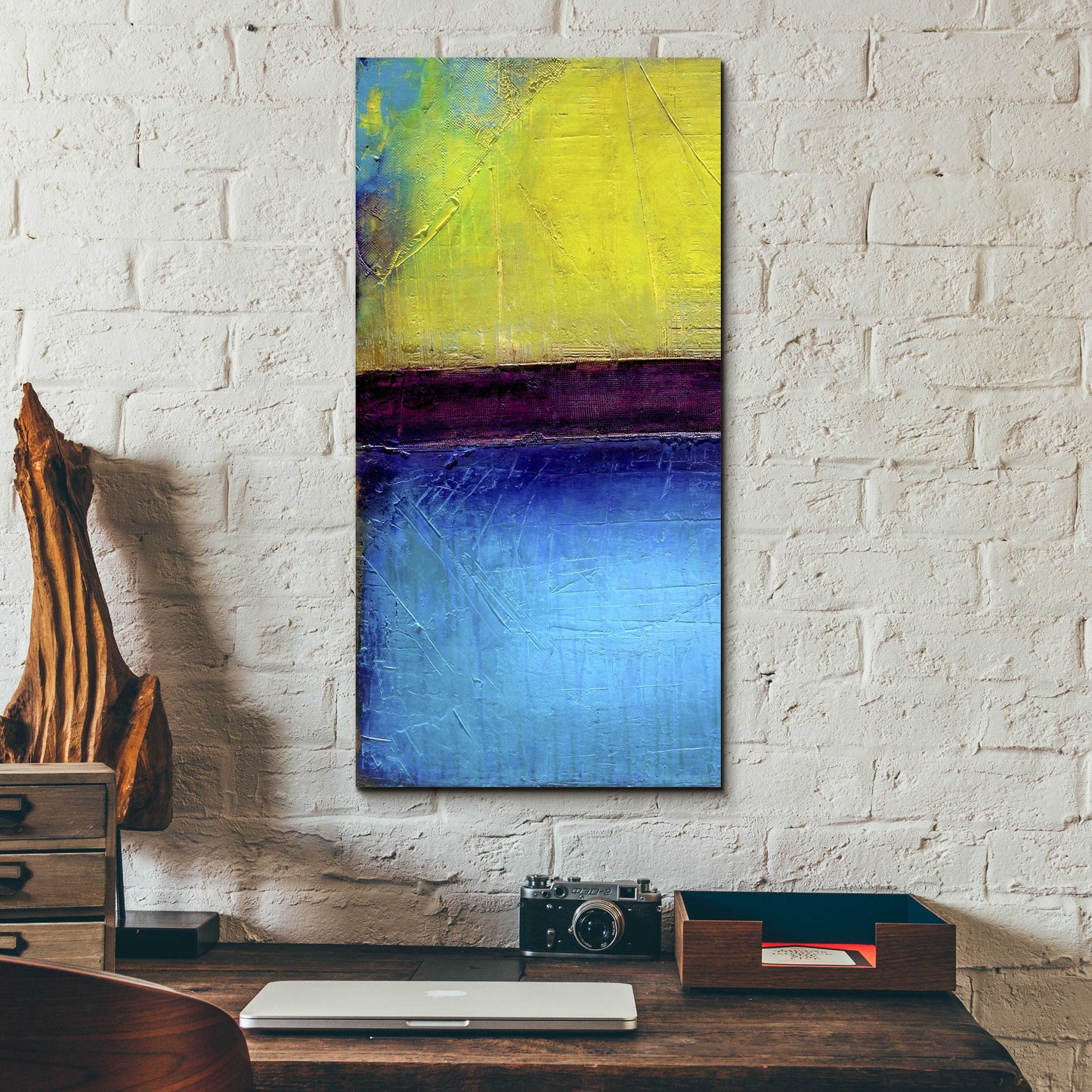 Epic Art 'Montego Bay I' by Erin Ashley, Acrylic Glass Wall Art,12x24