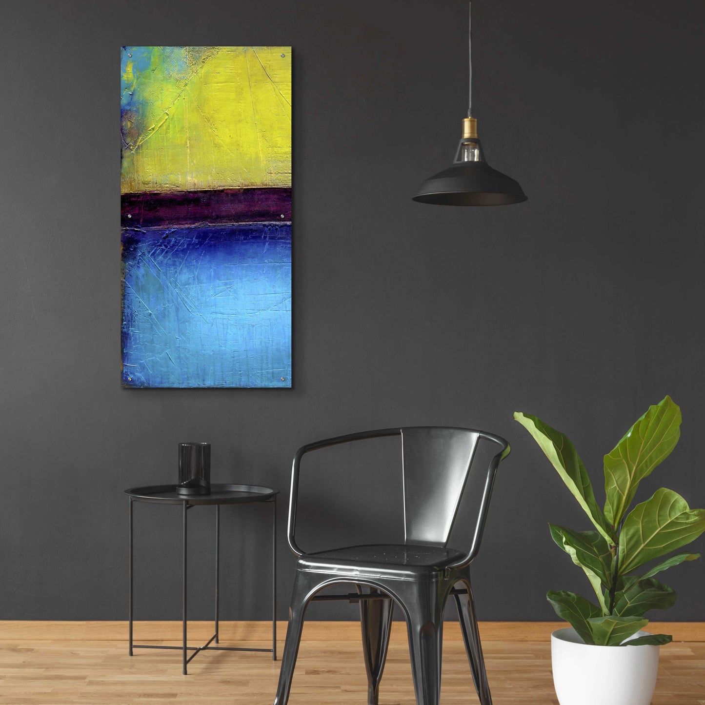 Epic Art 'Montego Bay I' by Erin Ashley, Acrylic Glass Wall Art,24x48