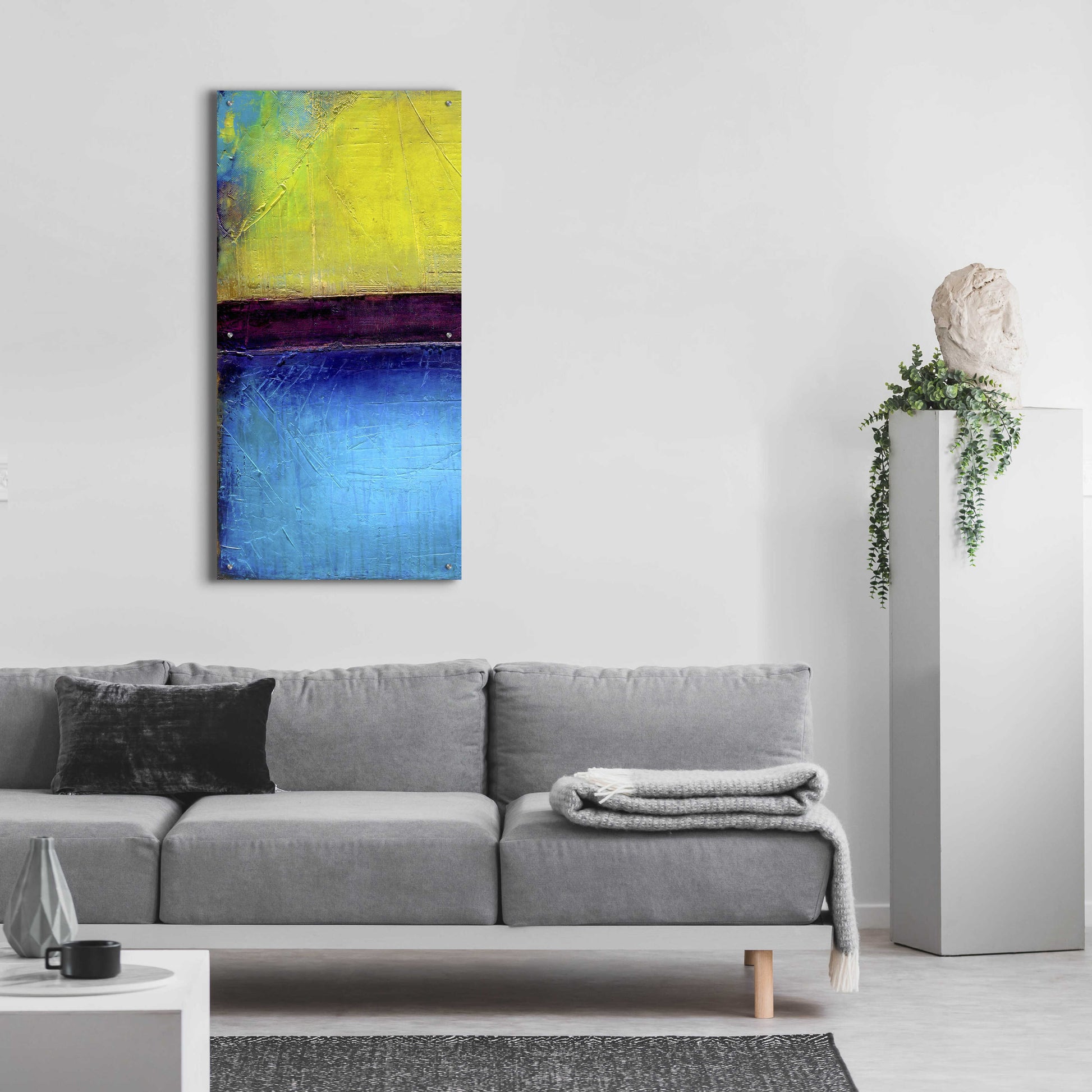 Epic Art 'Montego Bay I' by Erin Ashley, Acrylic Glass Wall Art,24x48