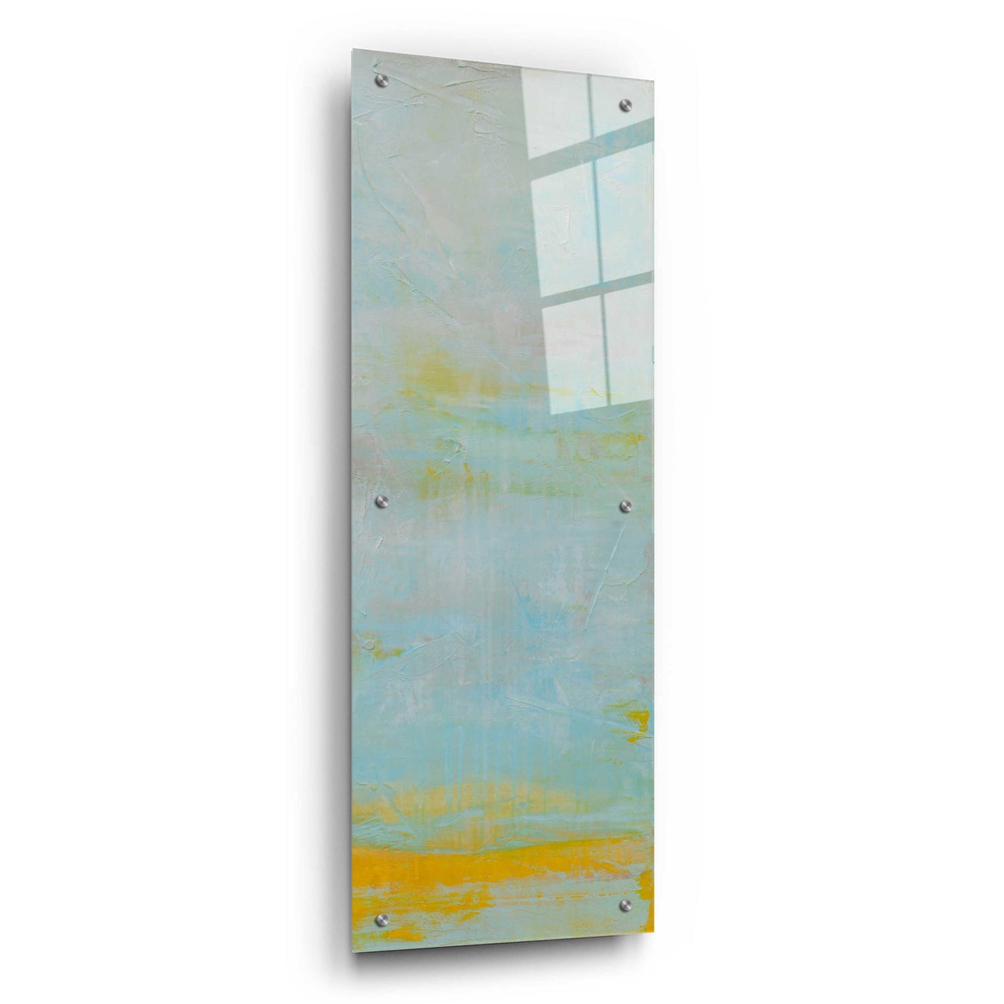 Epic Art 'New Horizon II' by Erin Ashley, Acrylic Glass Wall Art,12x36