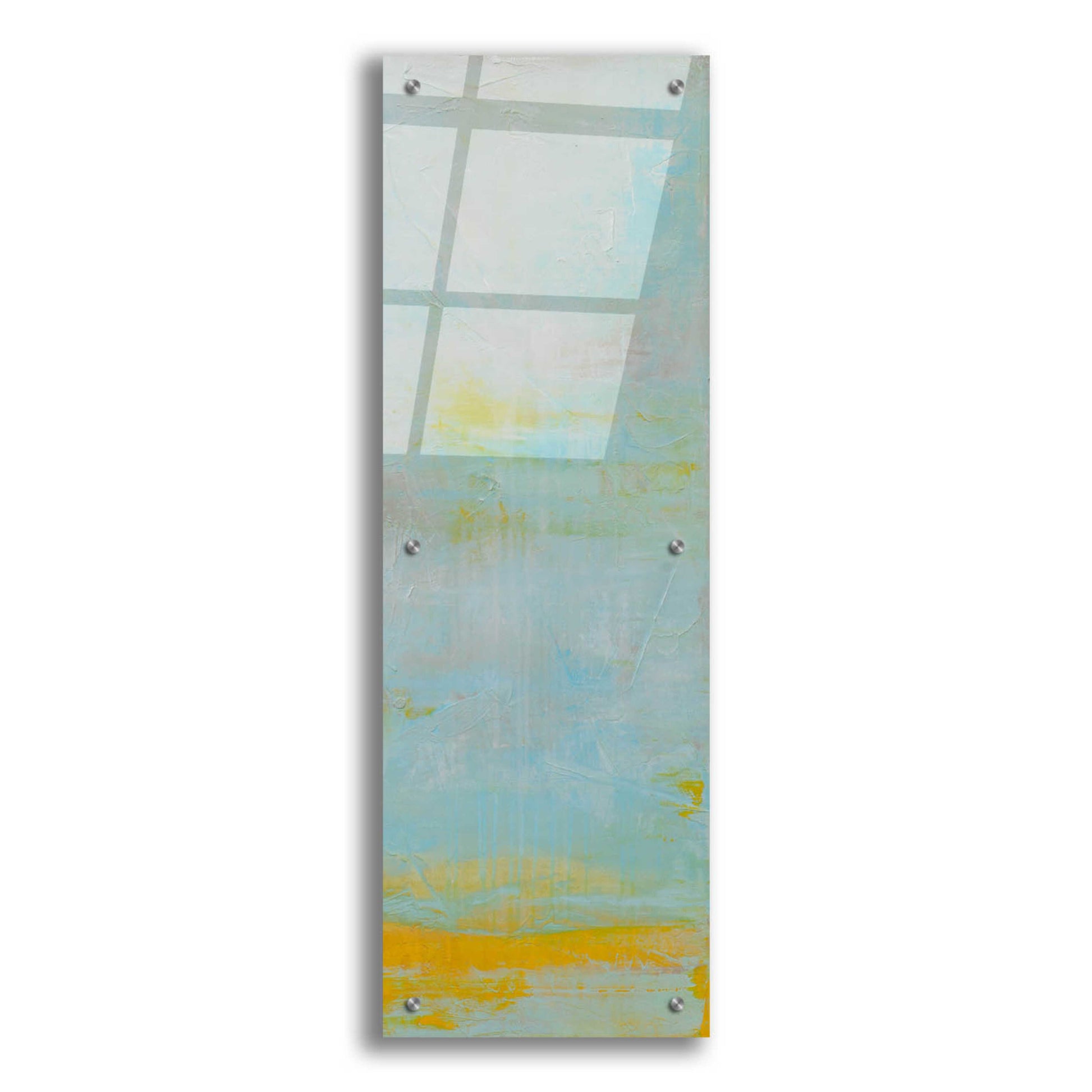 Epic Art 'New Horizon II' by Erin Ashley, Acrylic Glass Wall Art,12x36