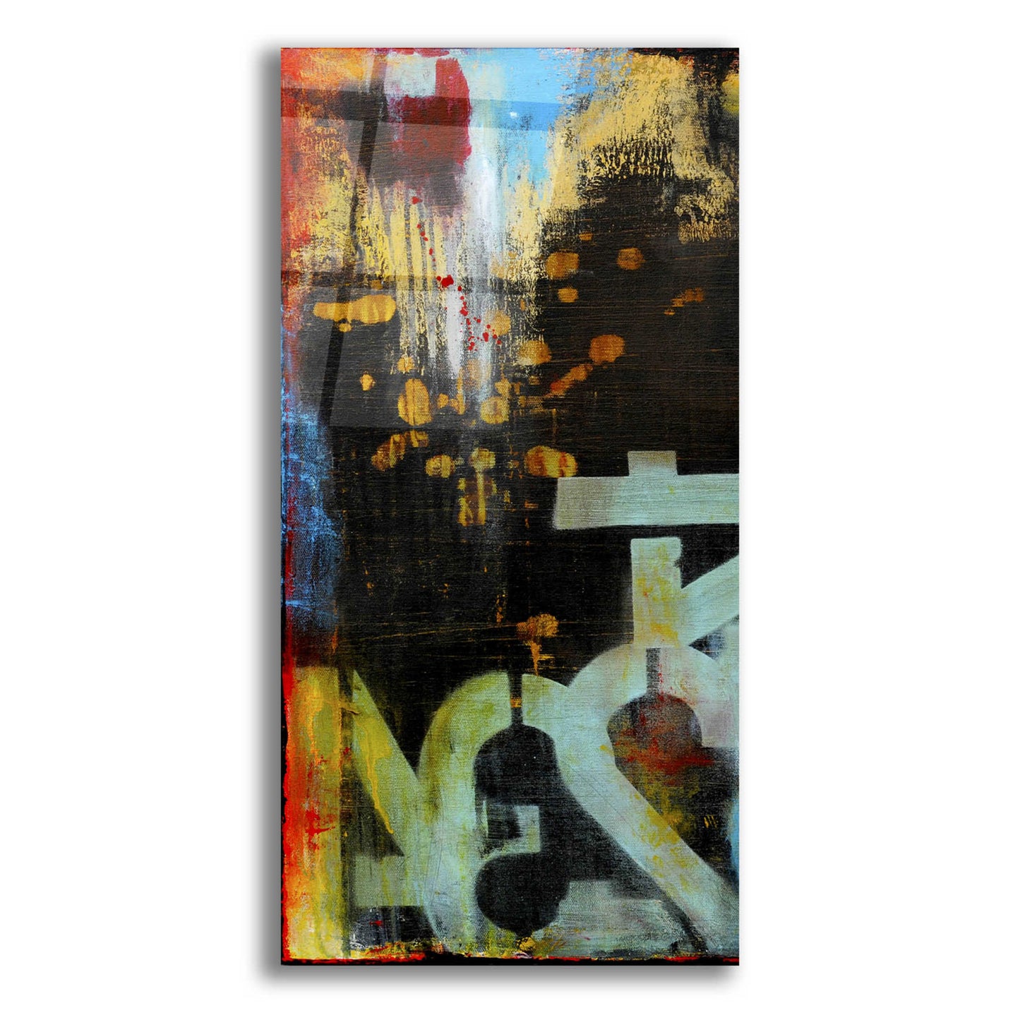 Epic Art 'Out Numbered I' by Erin Ashley, Acrylic Glass Wall Art,12x24