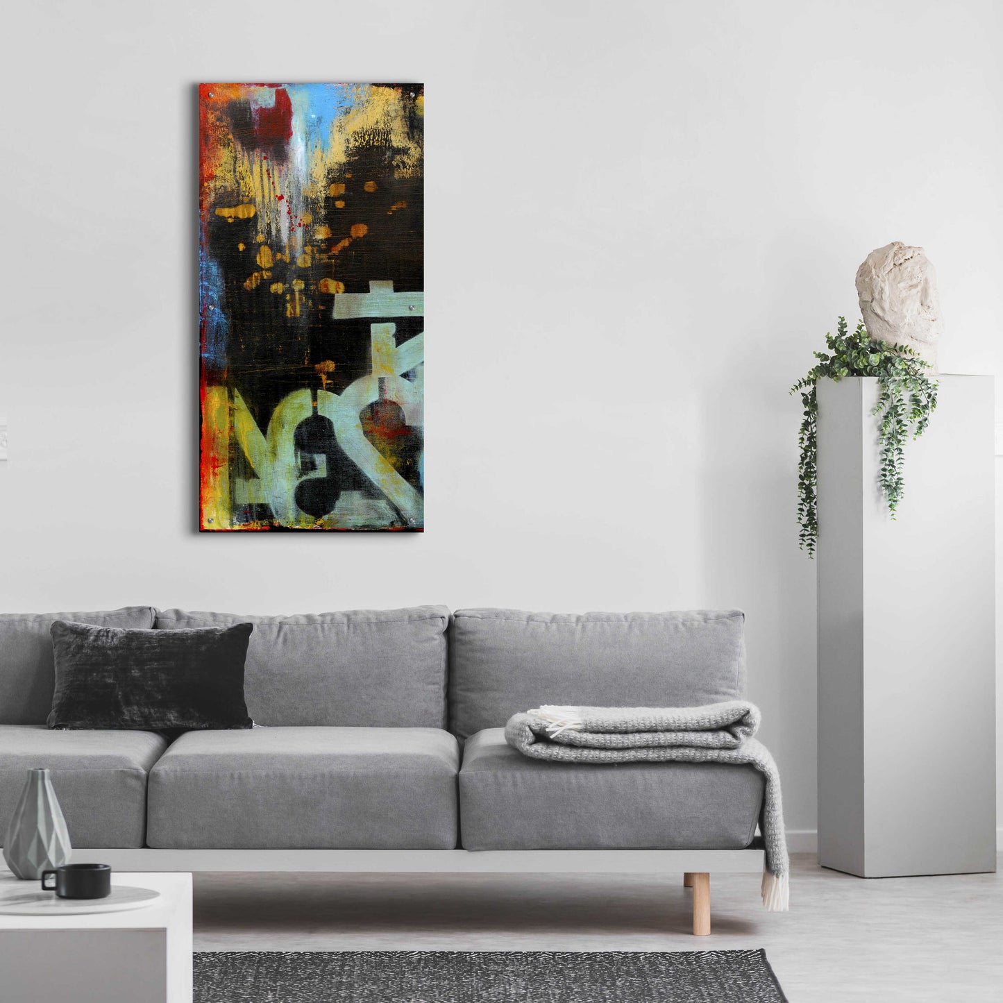 Epic Art 'Out Numbered I' by Erin Ashley, Acrylic Glass Wall Art,24x48