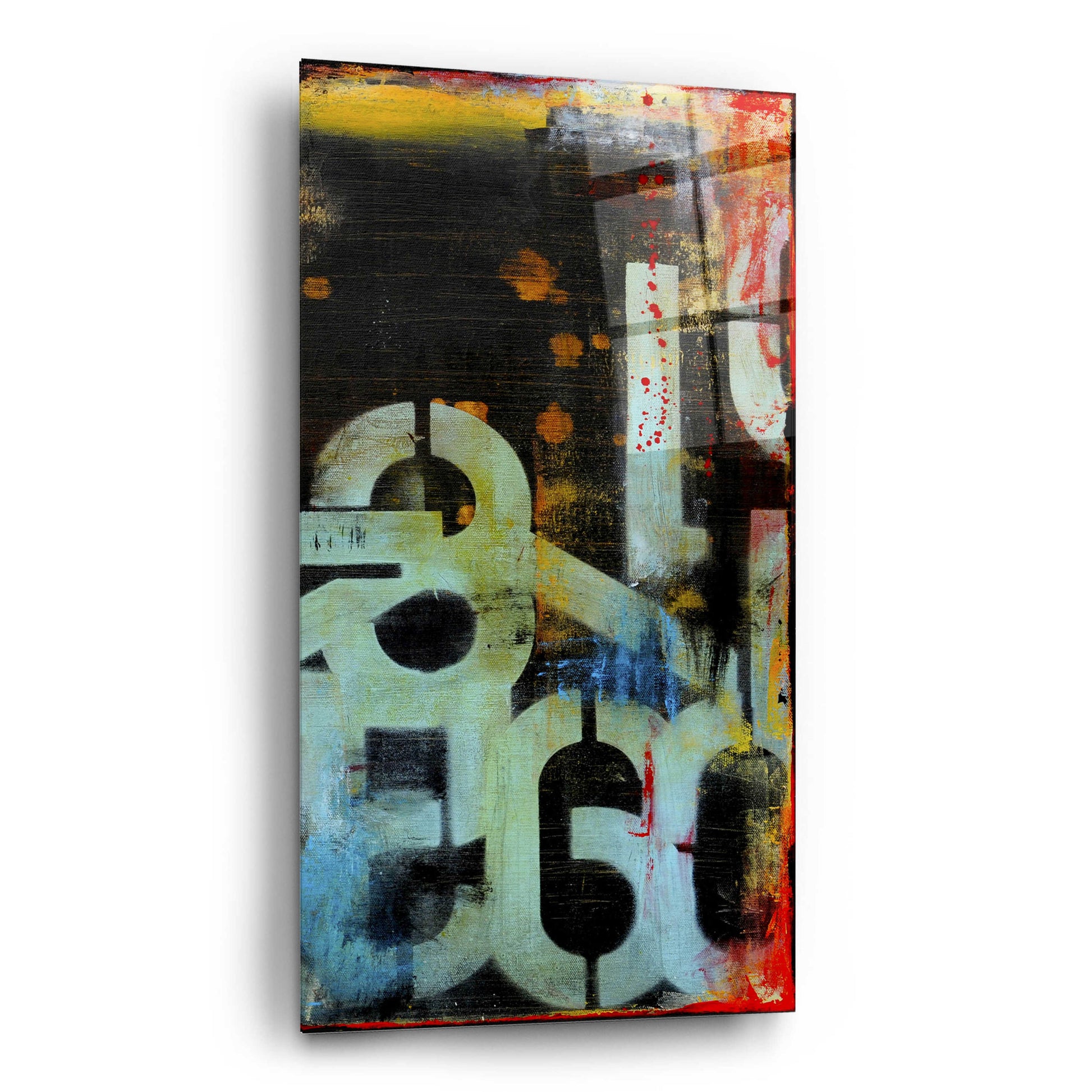 Epic Art 'Out Numbered II' by Erin Ashley, Acrylic Glass Wall Art,12x24