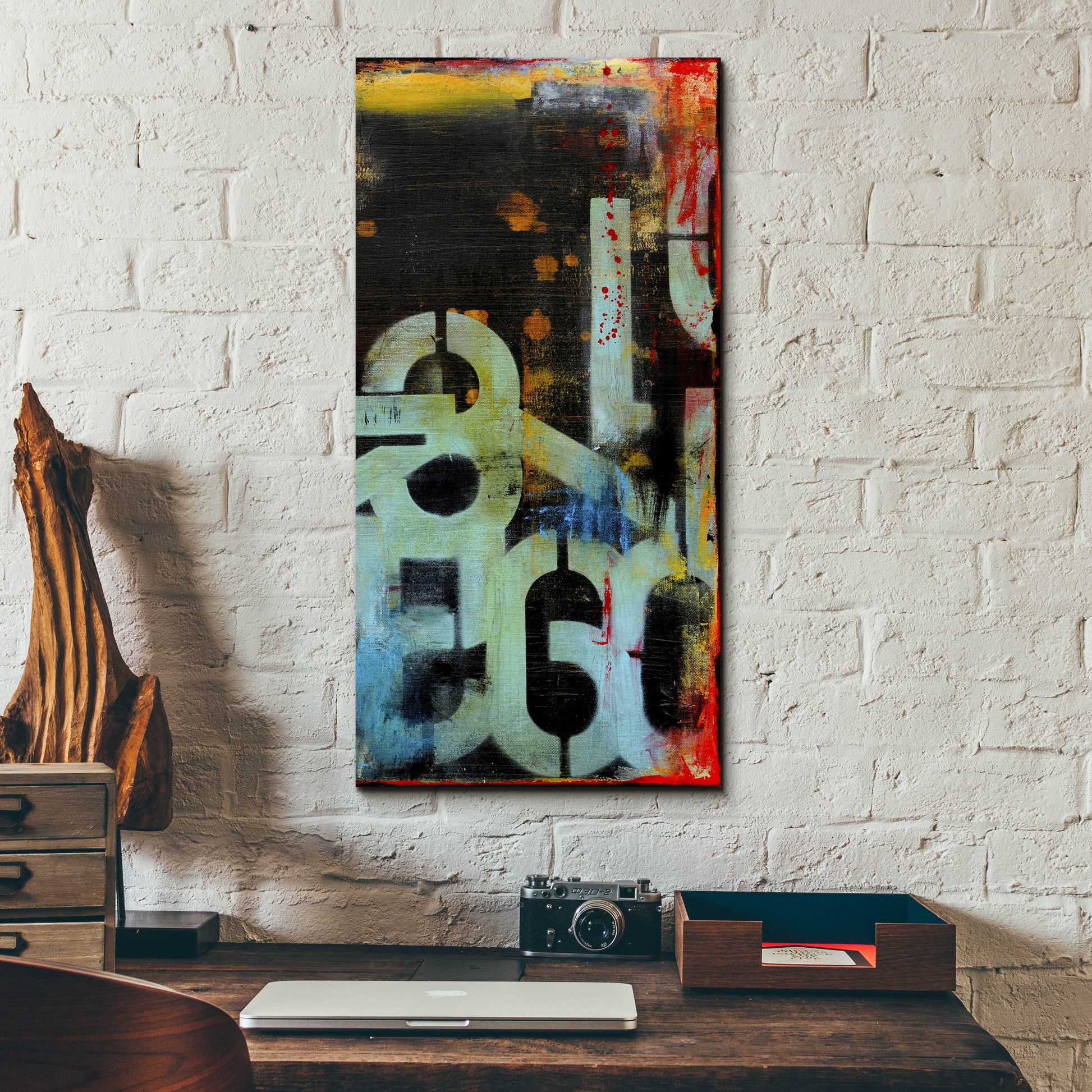 Epic Art 'Out Numbered II' by Erin Ashley, Acrylic Glass Wall Art,12x24