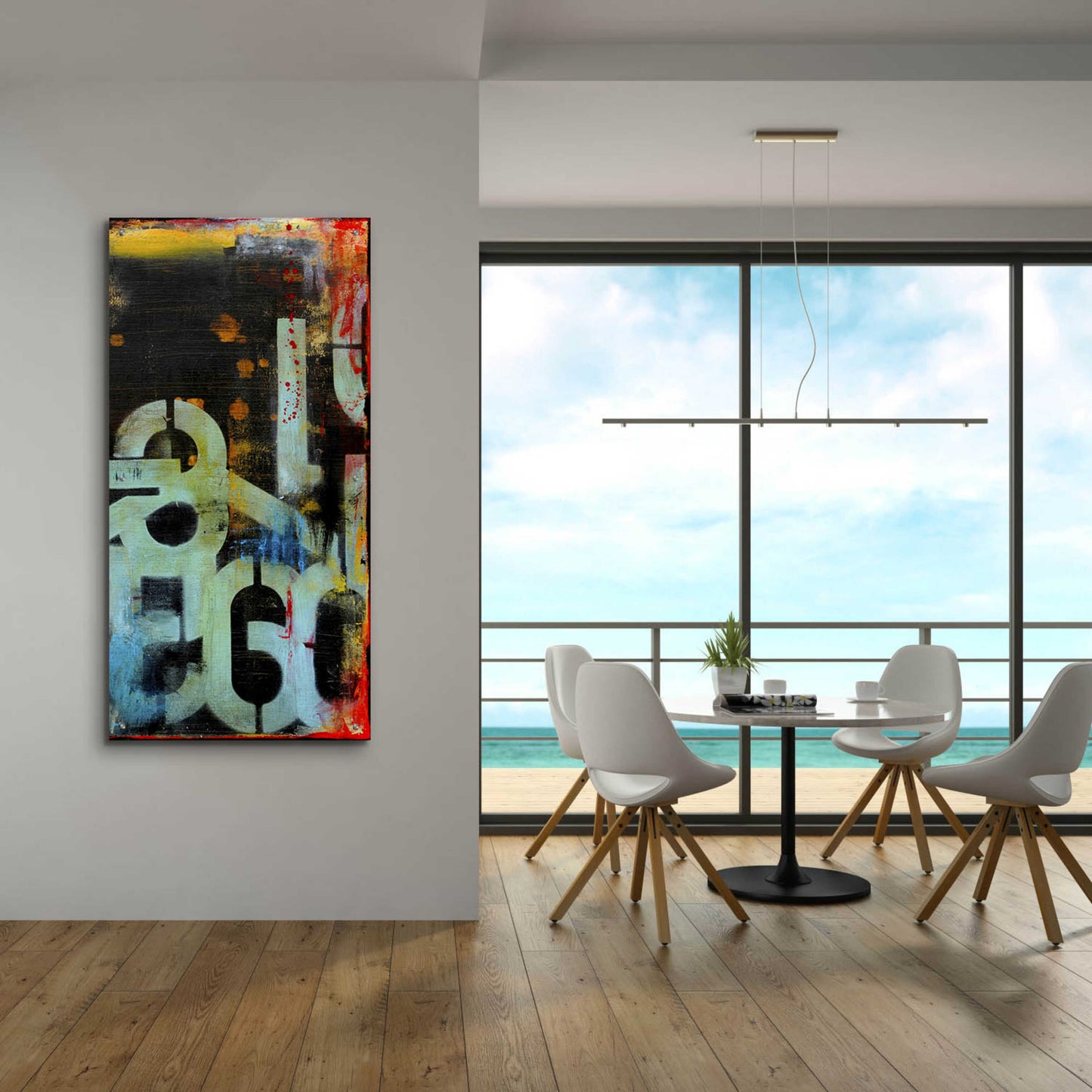 Epic Art 'Out Numbered II' by Erin Ashley, Acrylic Glass Wall Art,24x48