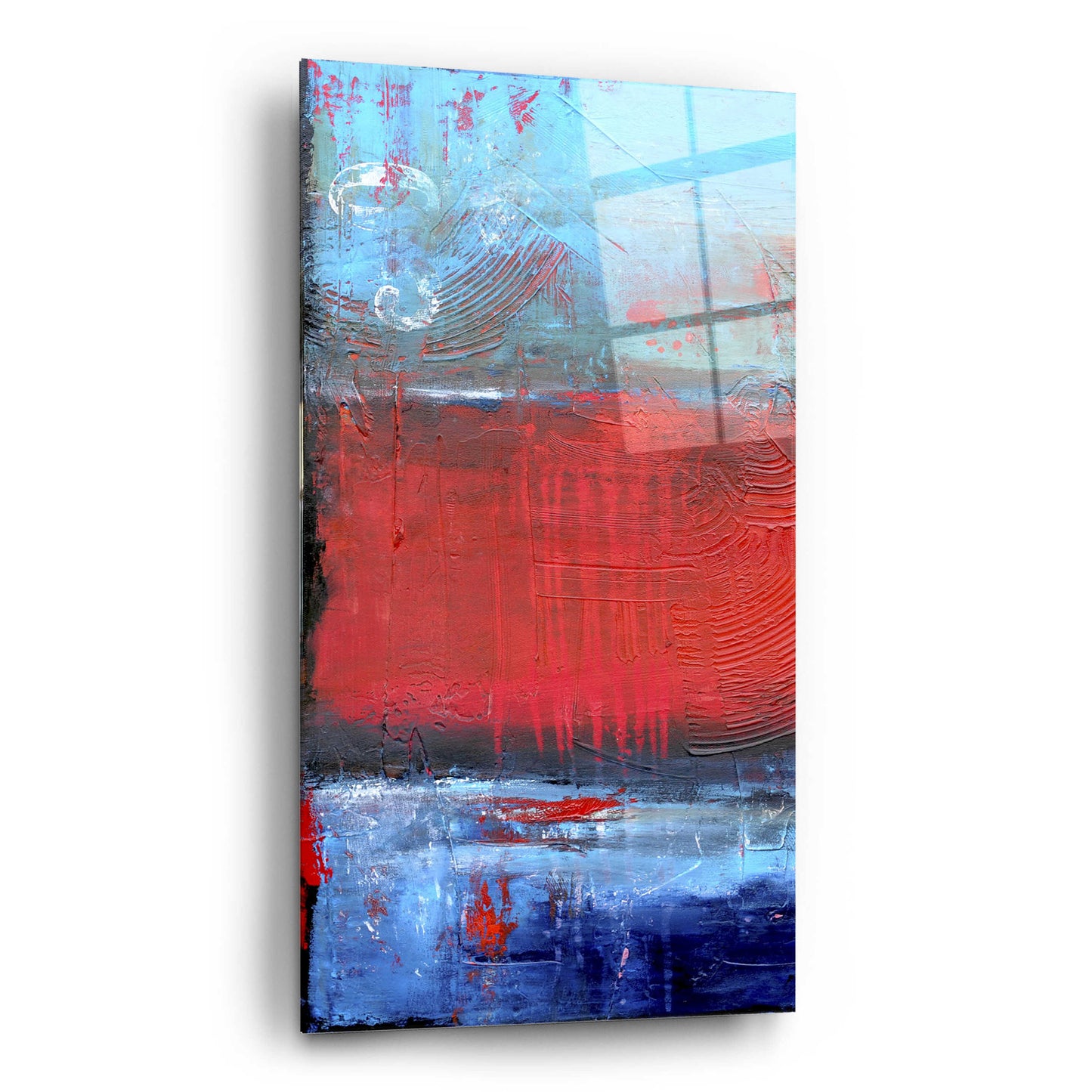 Epic Art 'Road House Blues I' by Erin Ashley, Acrylic Glass Wall Art,12x24