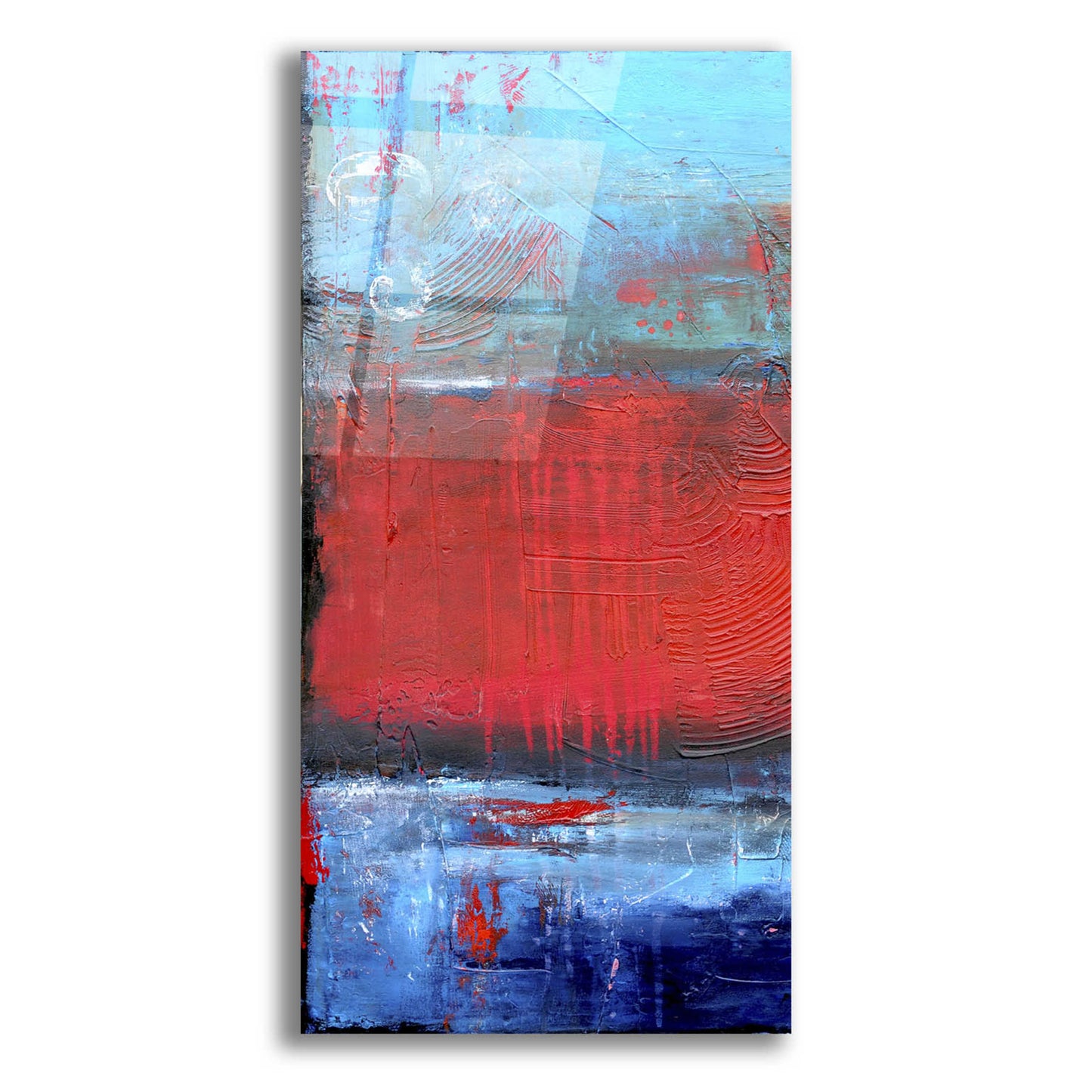 Epic Art 'Road House Blues I' by Erin Ashley, Acrylic Glass Wall Art,12x24