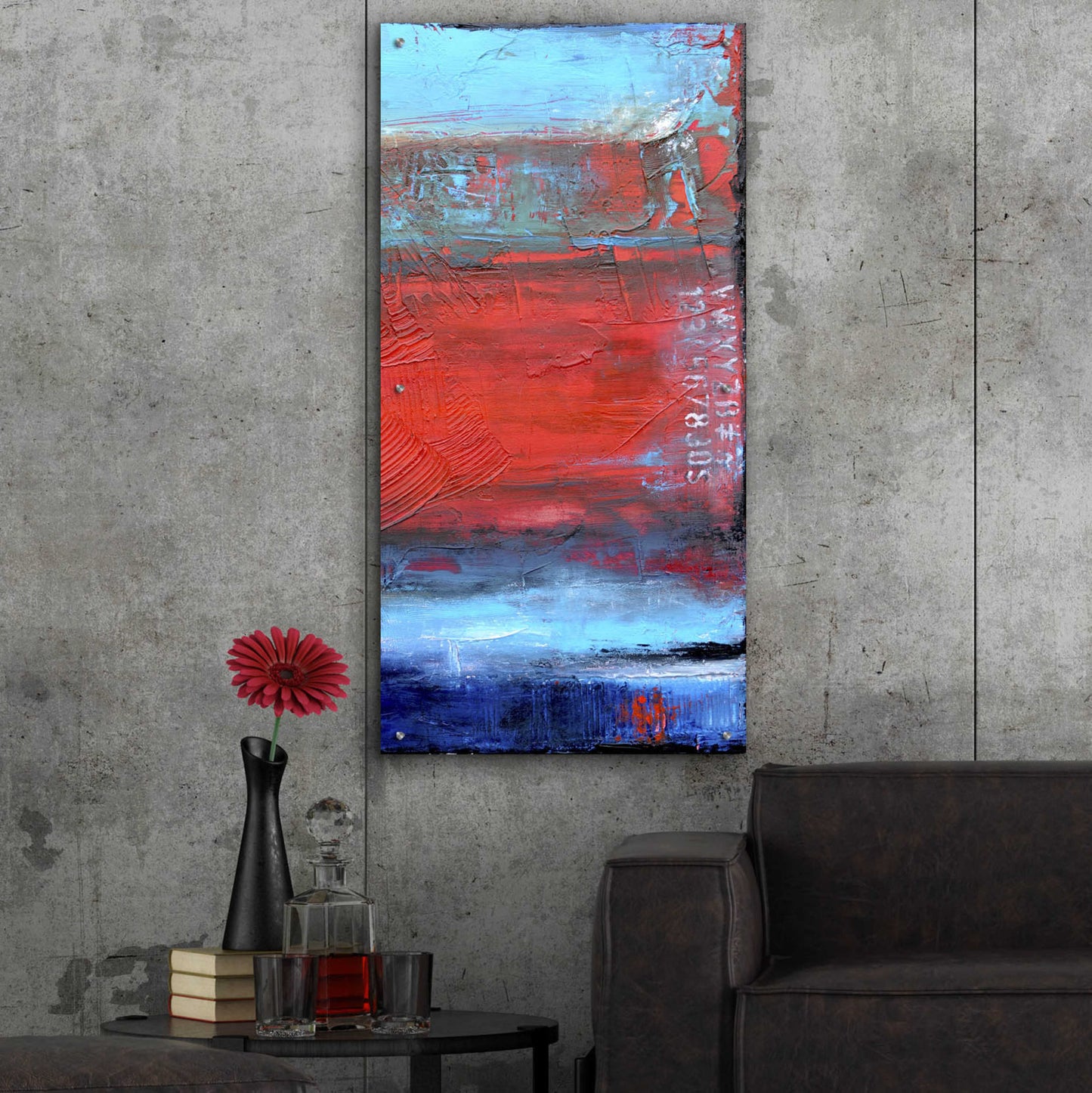 Epic Art 'Road House Blues II' by Erin Ashley, Acrylic Glass Wall Art,24x48