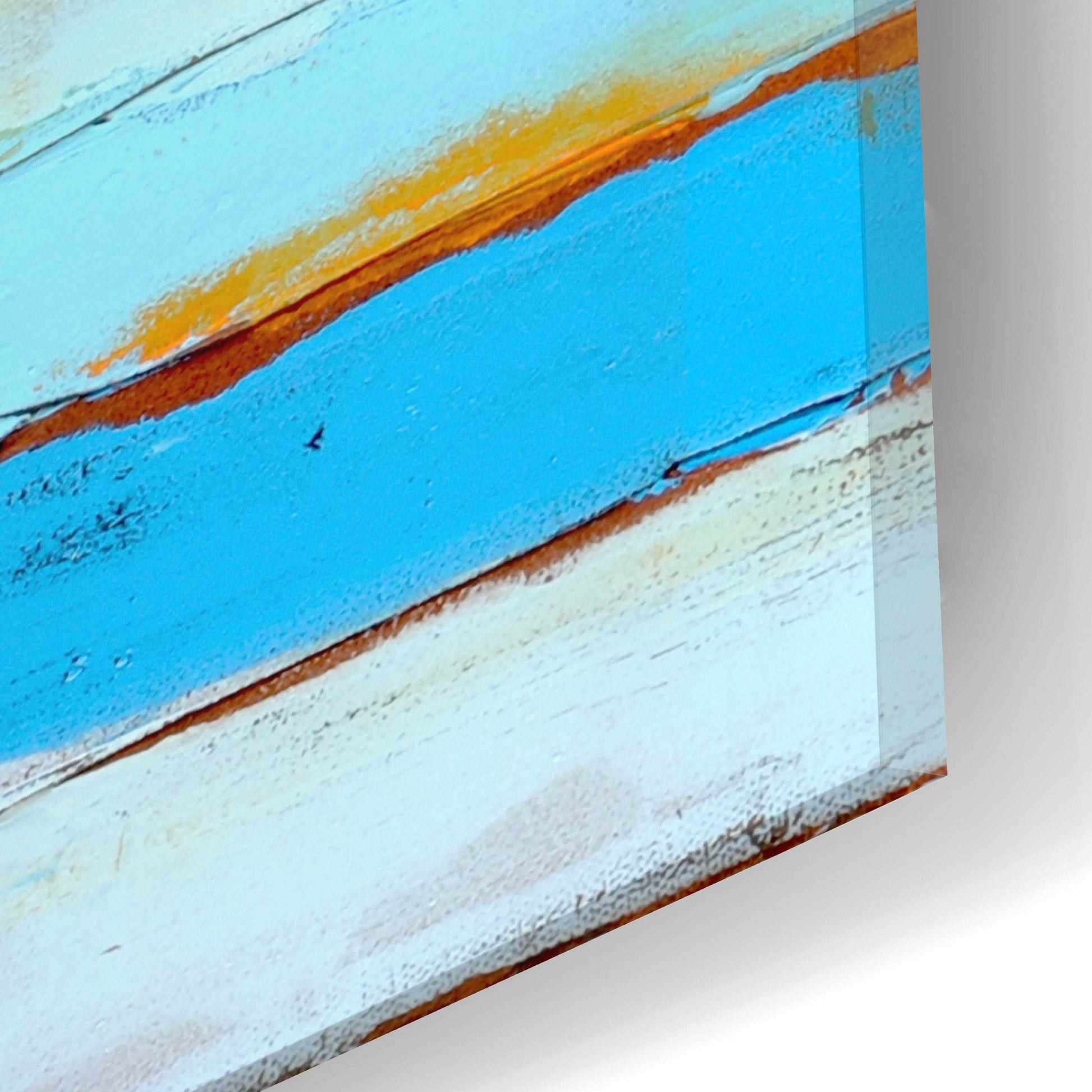 Epic Art 'Blue Jam I' by Erin Ashley, Acrylic Glass Wall Art,12x24